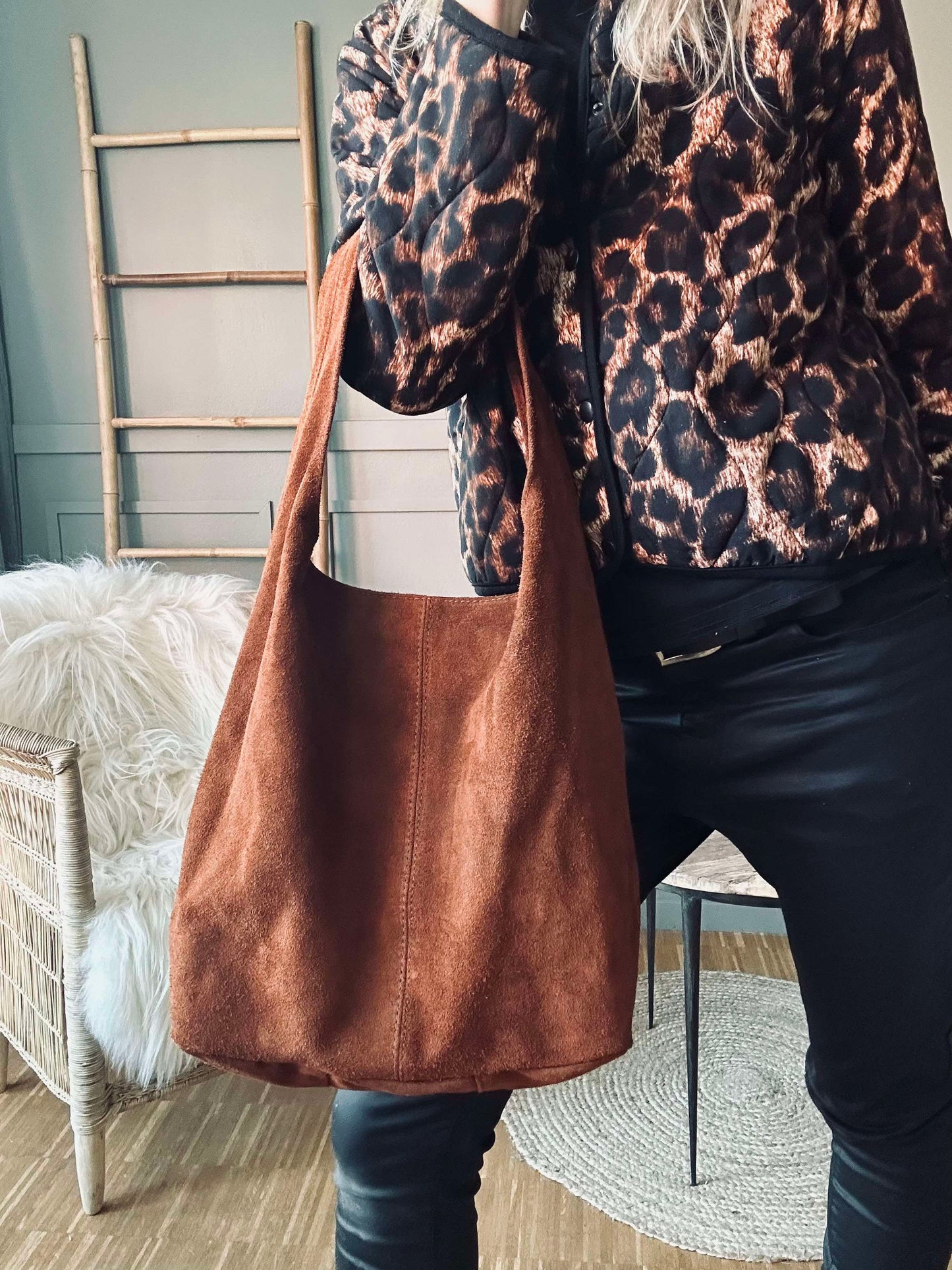 Shopper Dark cognac Ruskind