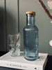 Vandflaske med korkprop – Blue 1 ltr.