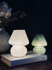 Mushroom Small – Hvid mundblæst glas