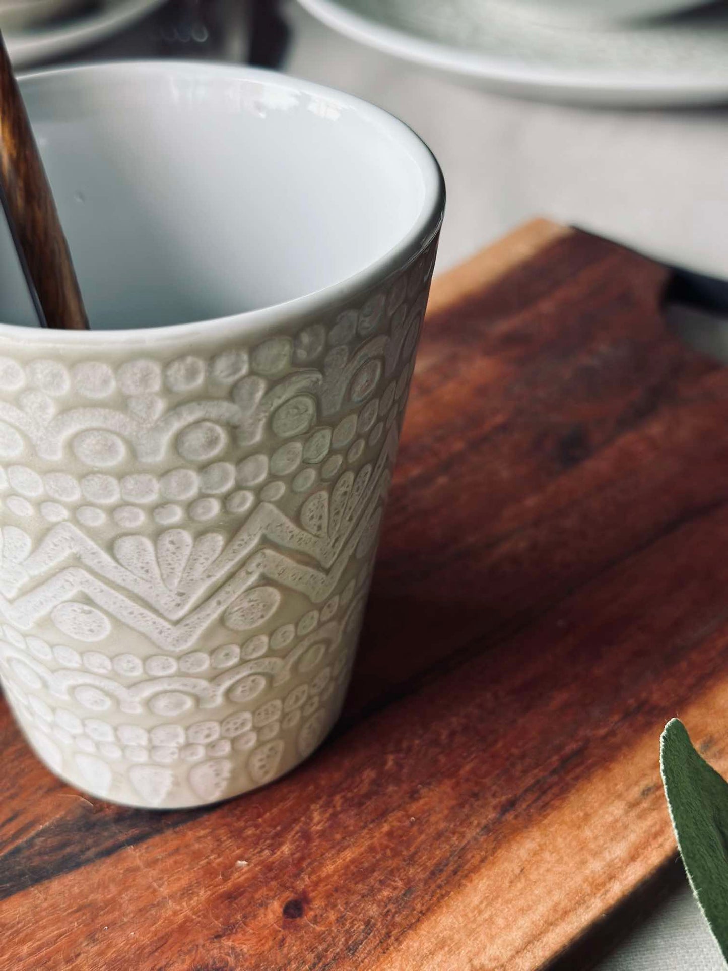 Krus India Stonewear - Beige