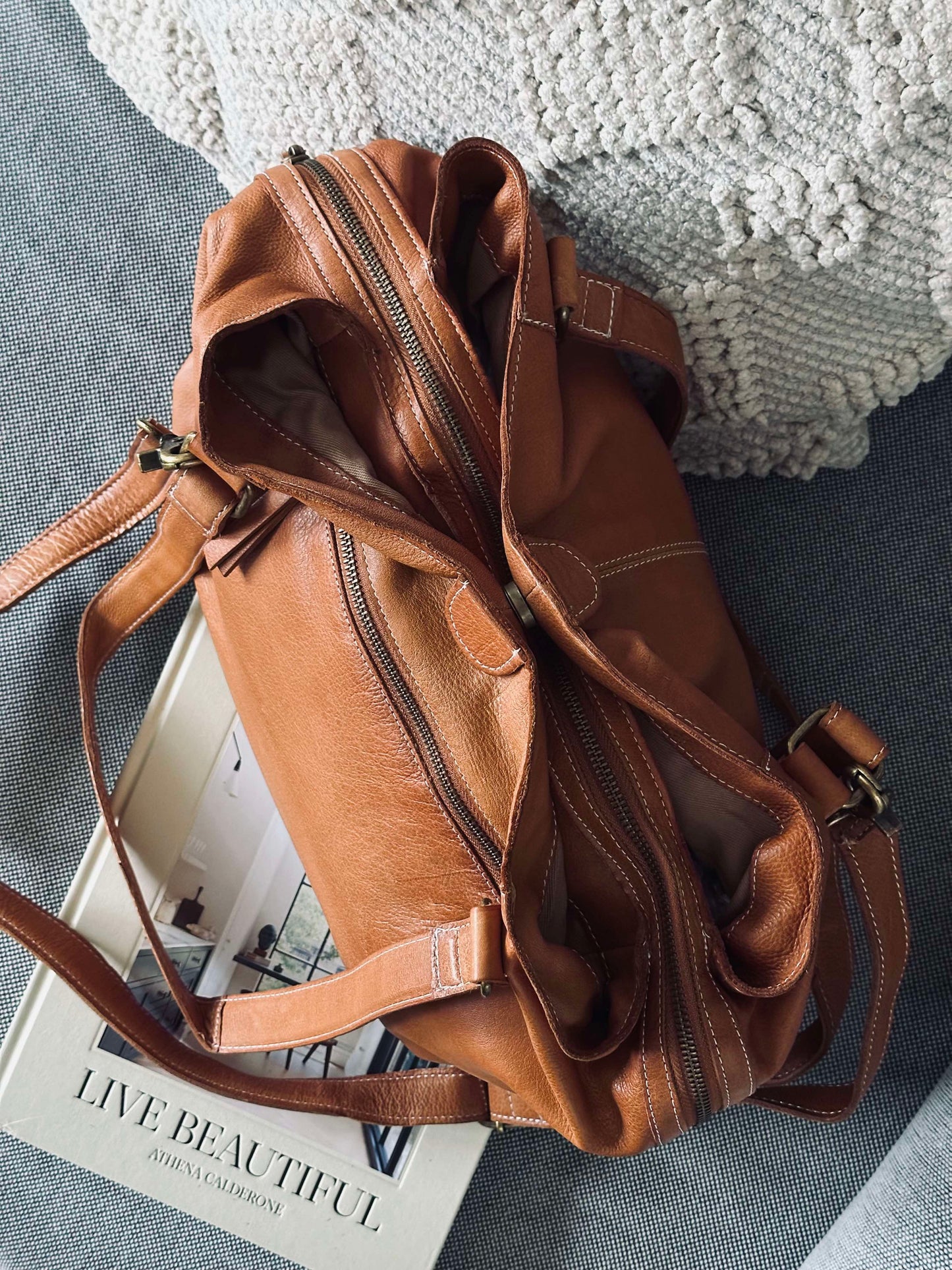 Taske Naomi Cognac