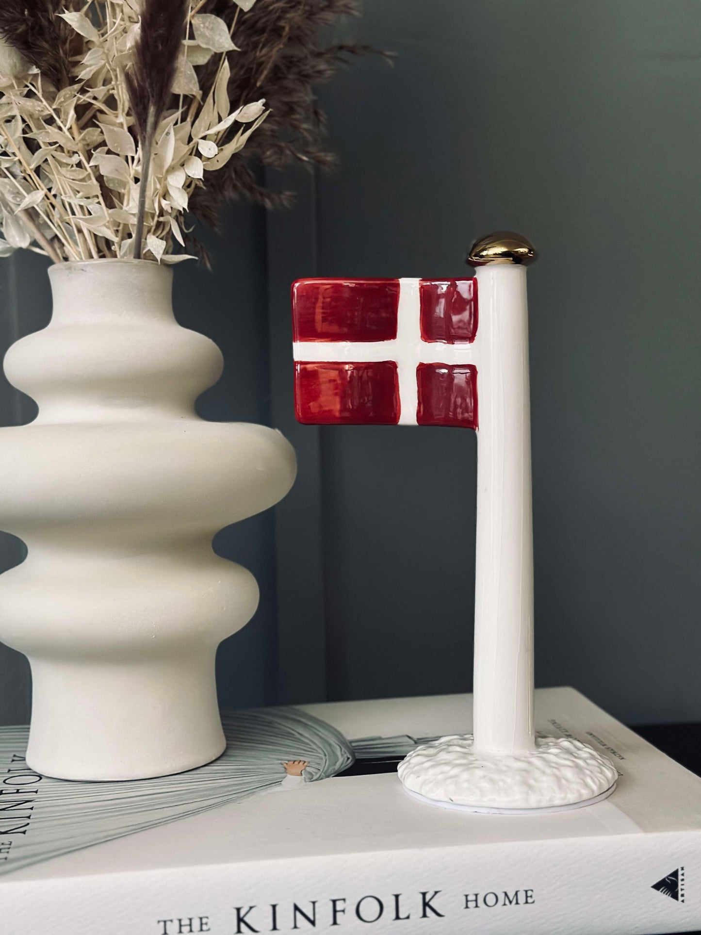 Flag keramik – Dannebrog