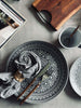 Tallerken India Stonewear 27cm - Grey