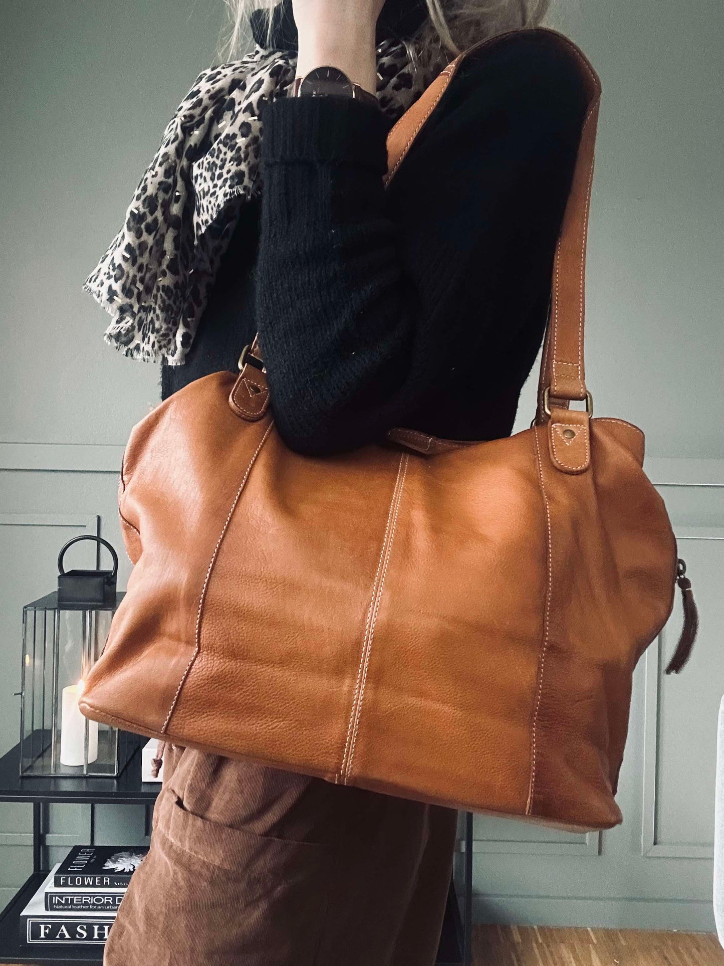 Taske Naomi Cognac