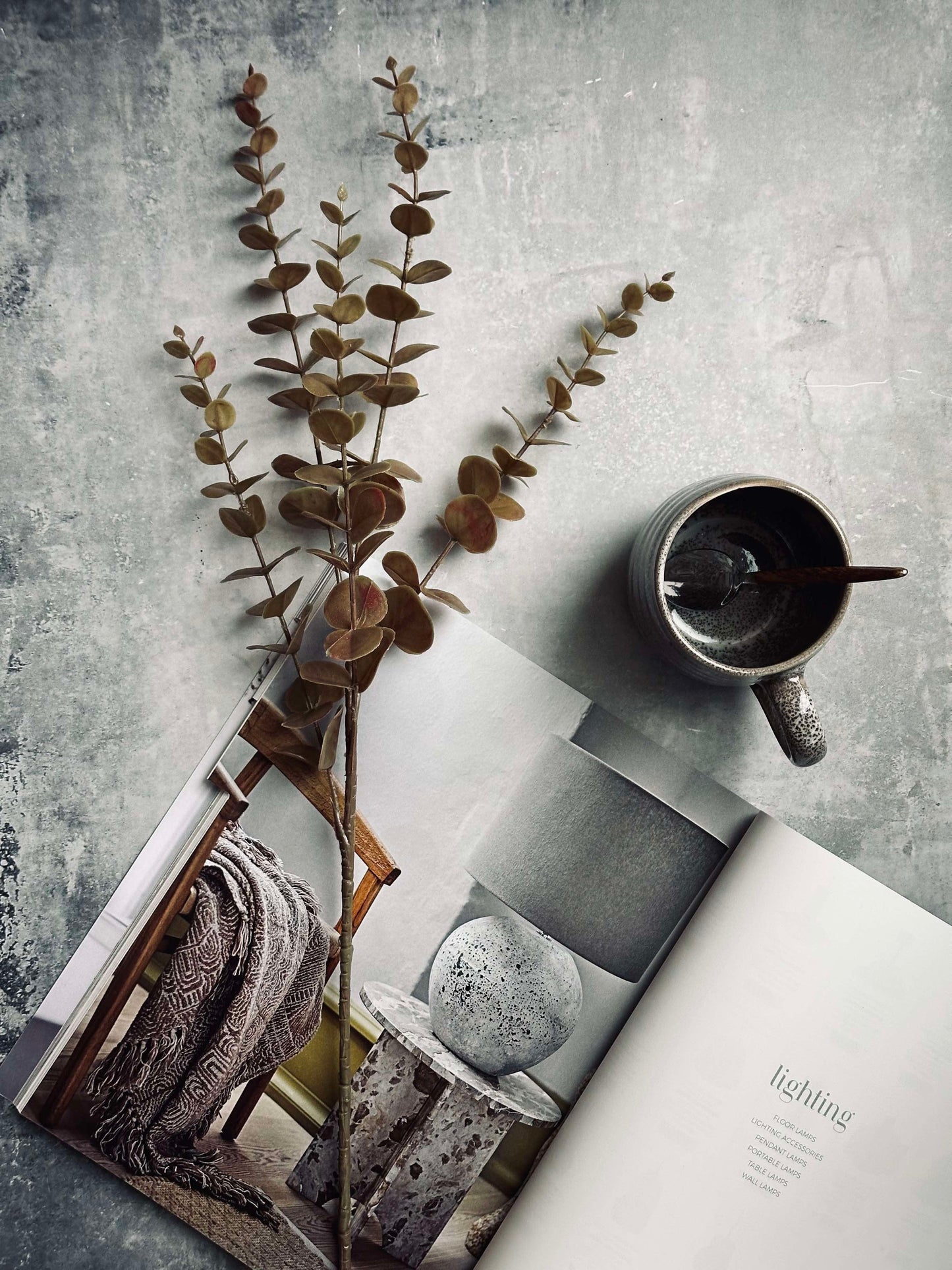 Blomster eucalyptus - Gylden