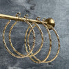Øreringe ISADORA Hoops 18K forgyldt