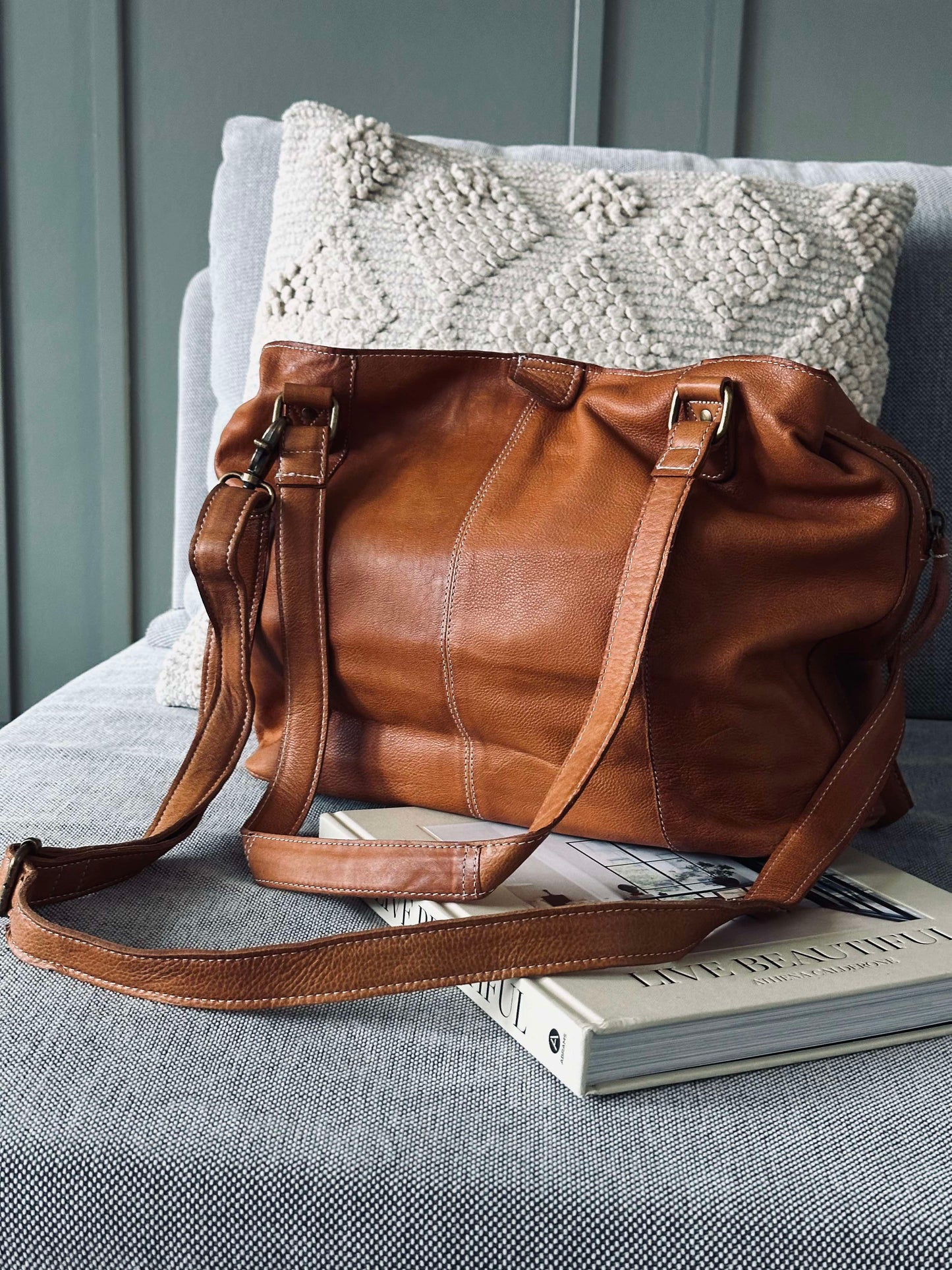 Taske Naomi Cognac