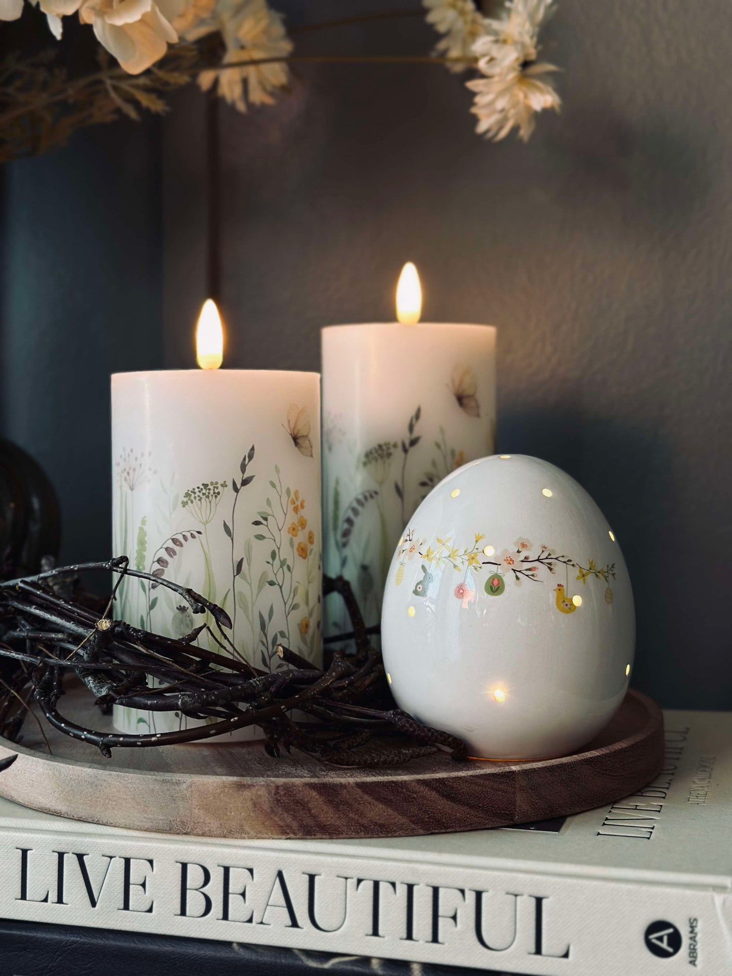 LED Påskeæg - Easter Blossom