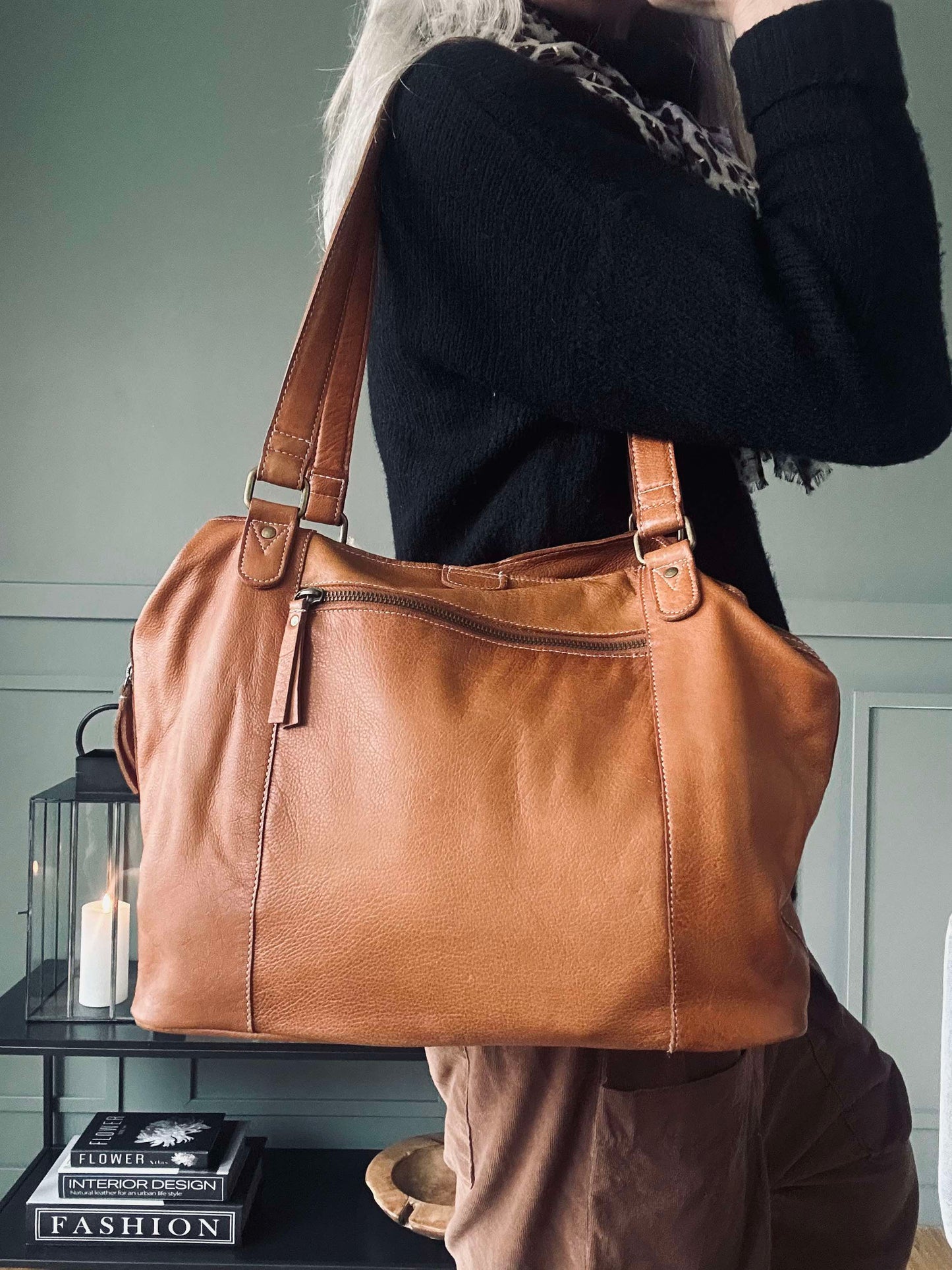 Taske Naomi Cognac