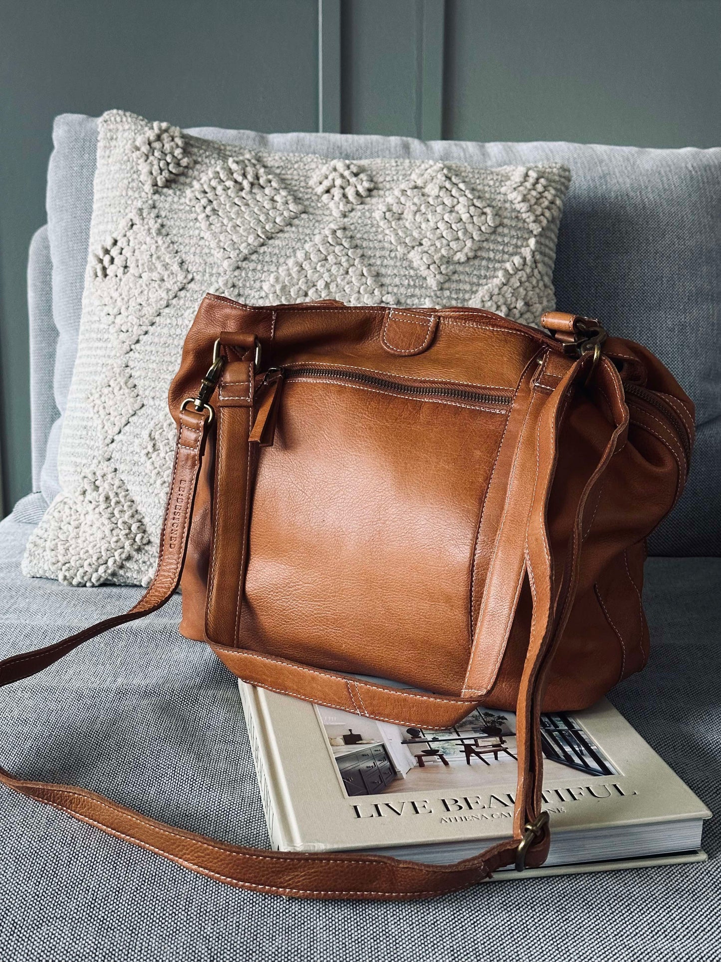 Taske Naomi Cognac