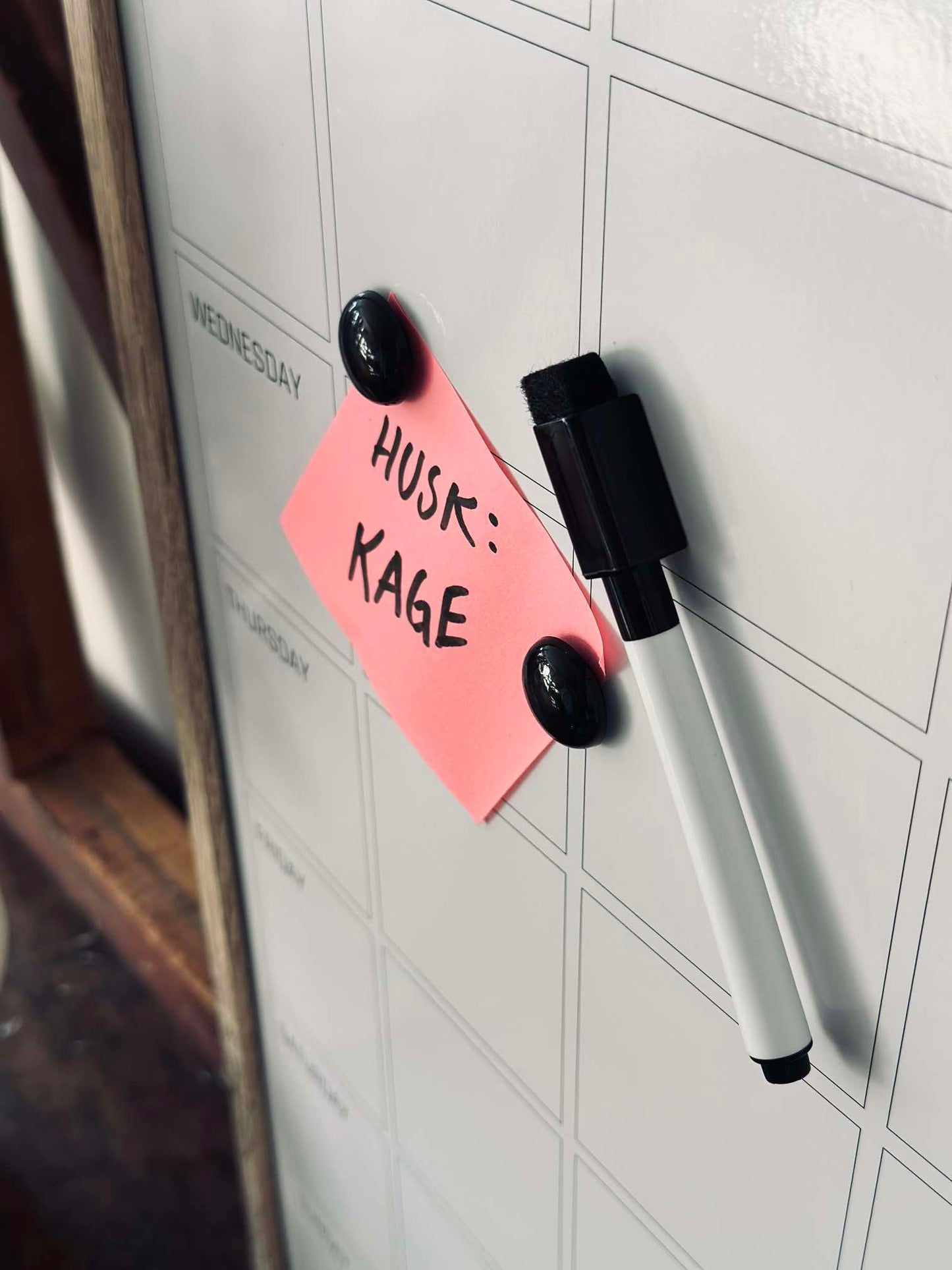 Whiteboard magnetisk - Planner