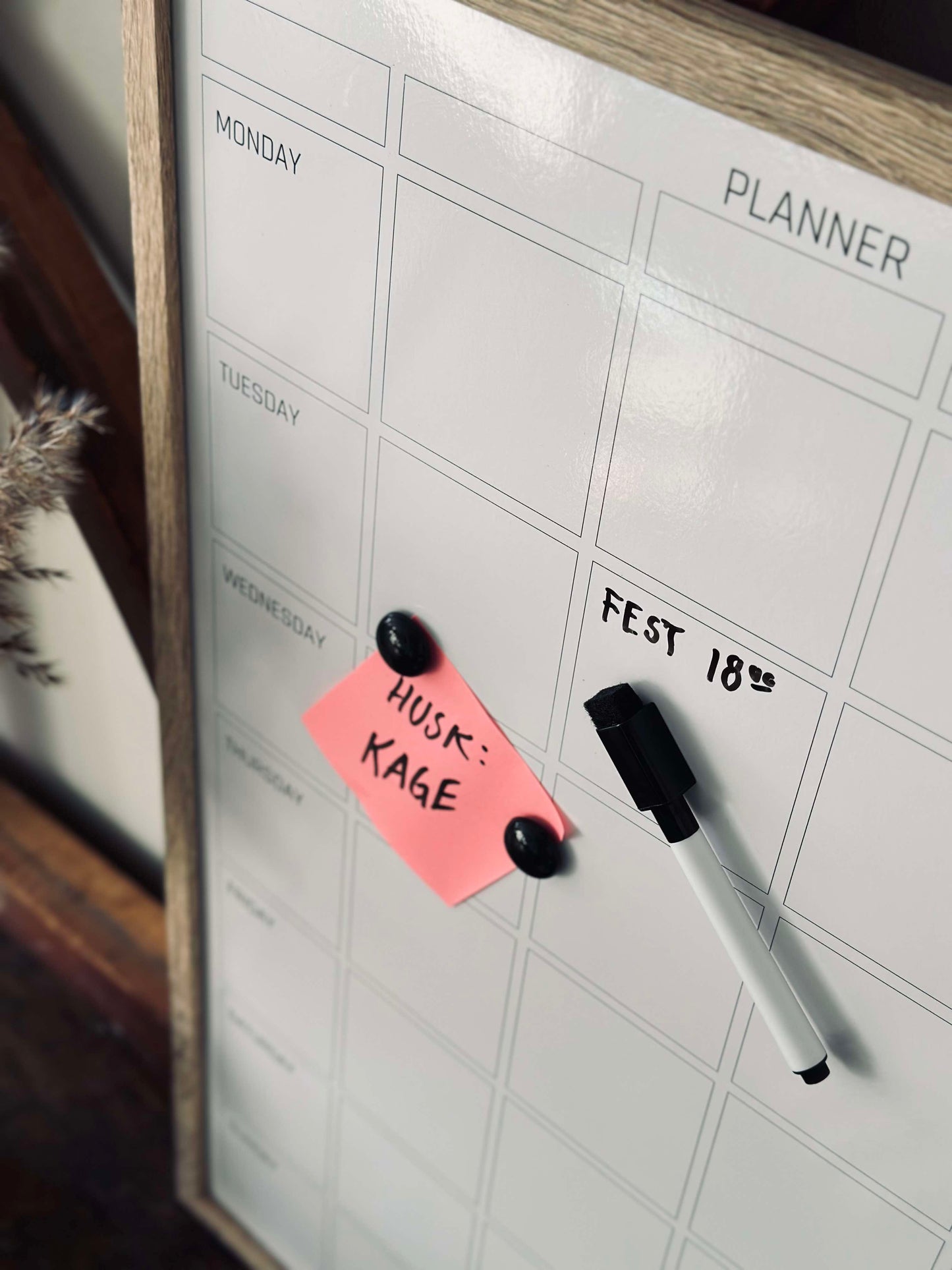 Whiteboard magnetisk - Planner