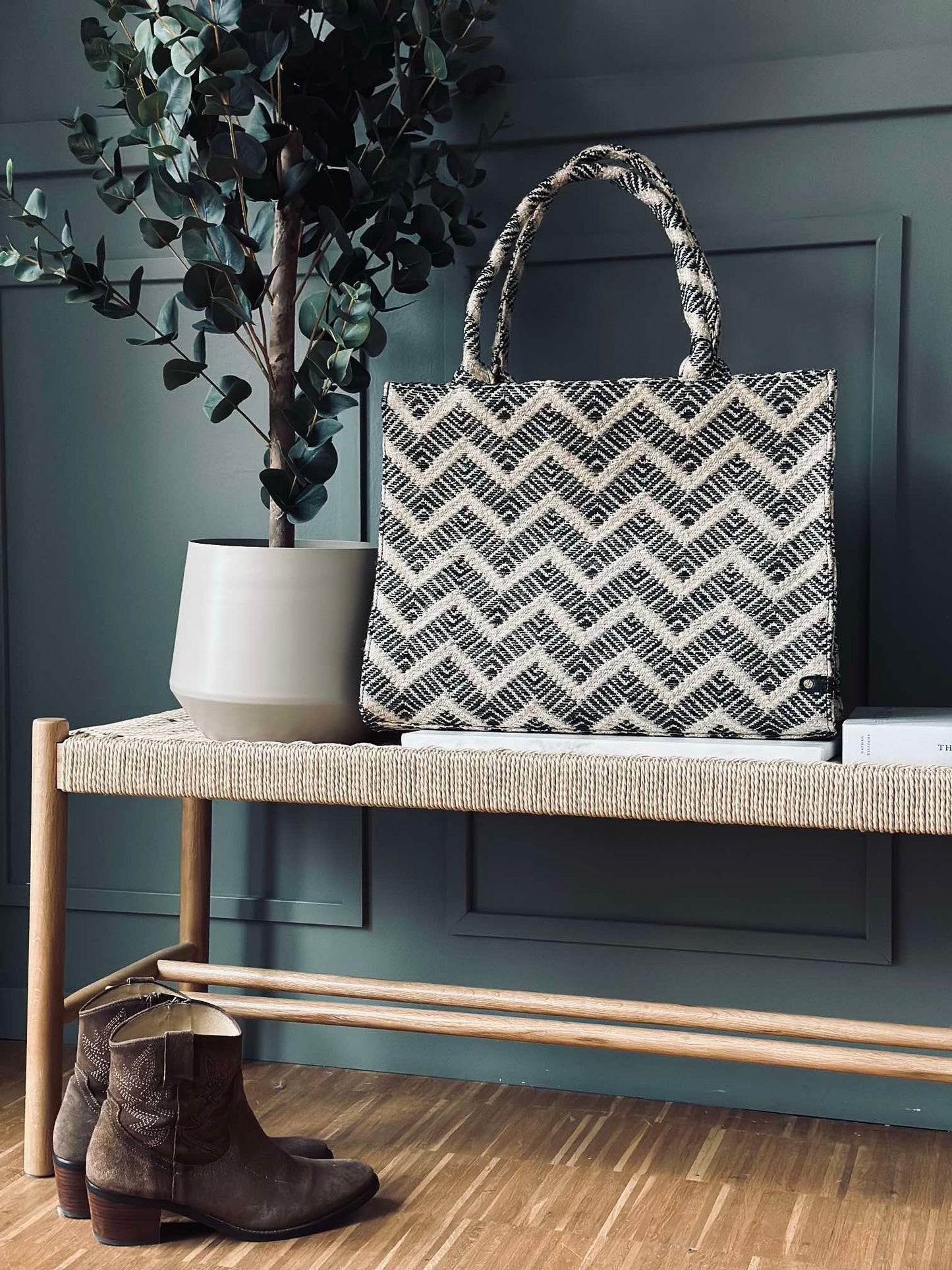 Shopper Julia - Black / Gold