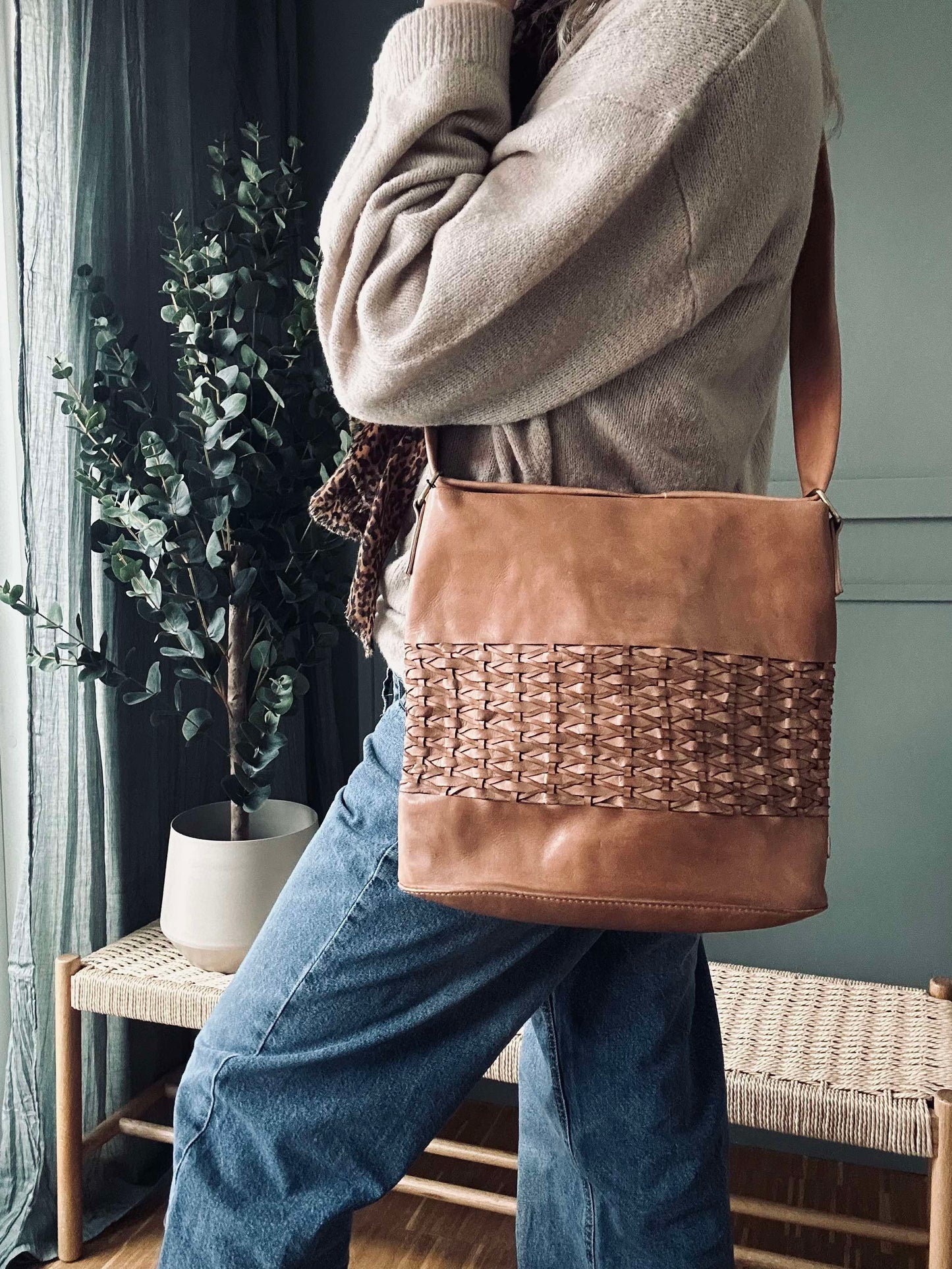 Shopper Lux Handmade - Camel