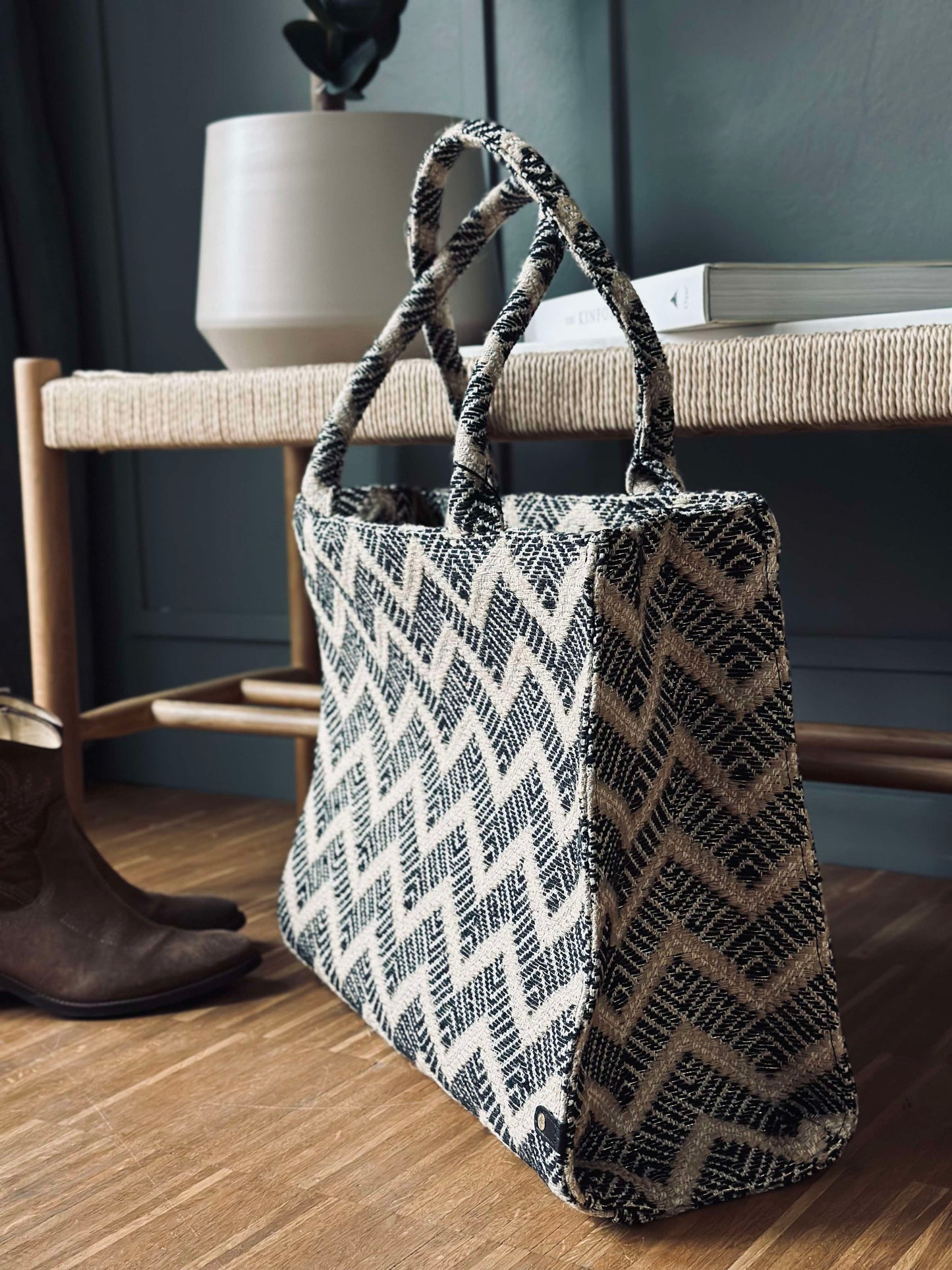 Shopper Julia - Black / Gold