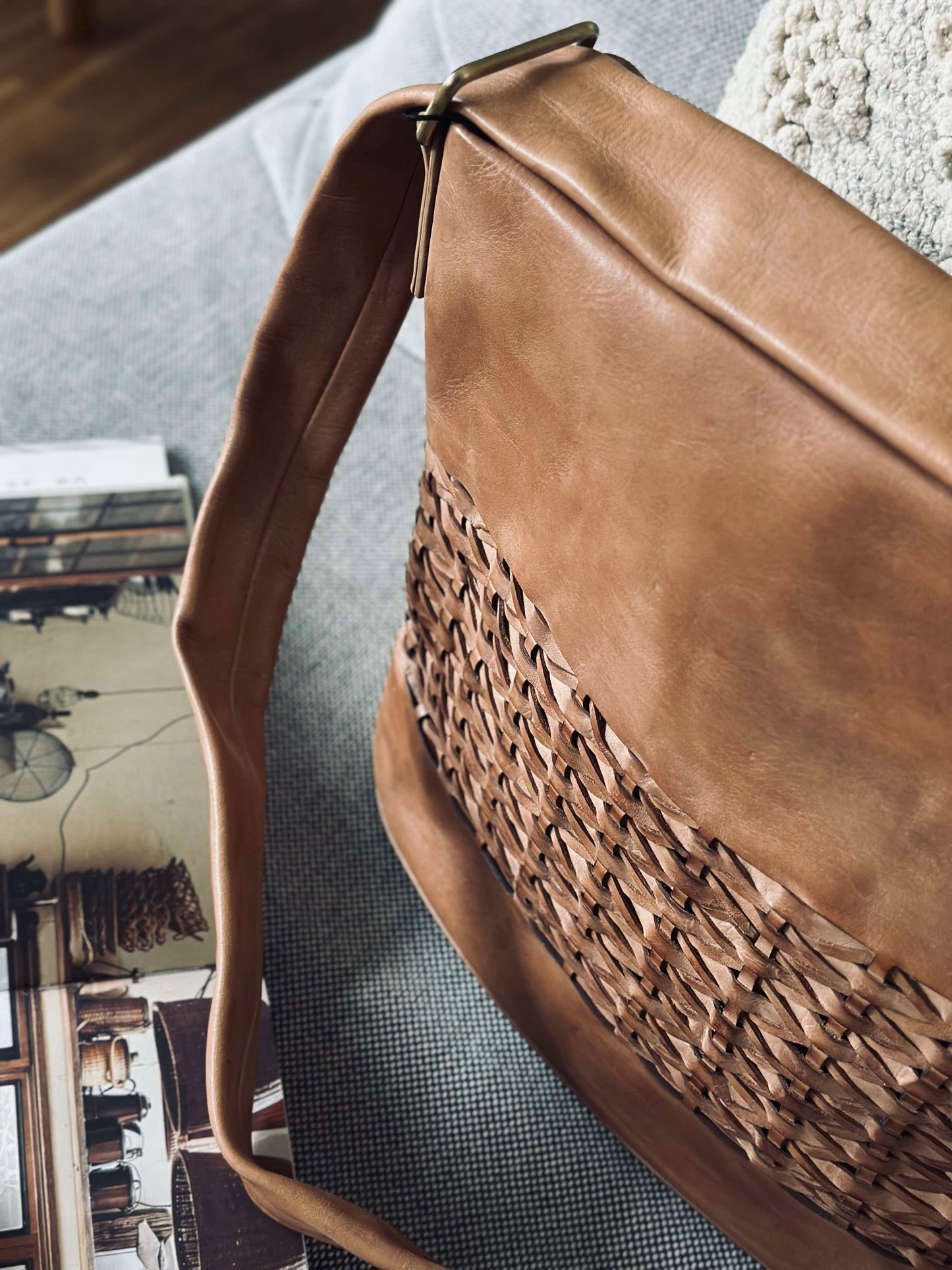 Shopper Lux Handmade - Camel