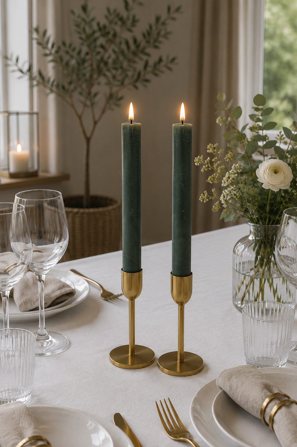 LED Stagelys - Grøn 22,5 cm
