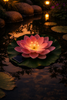 Solcelle LOTUS – Rosa