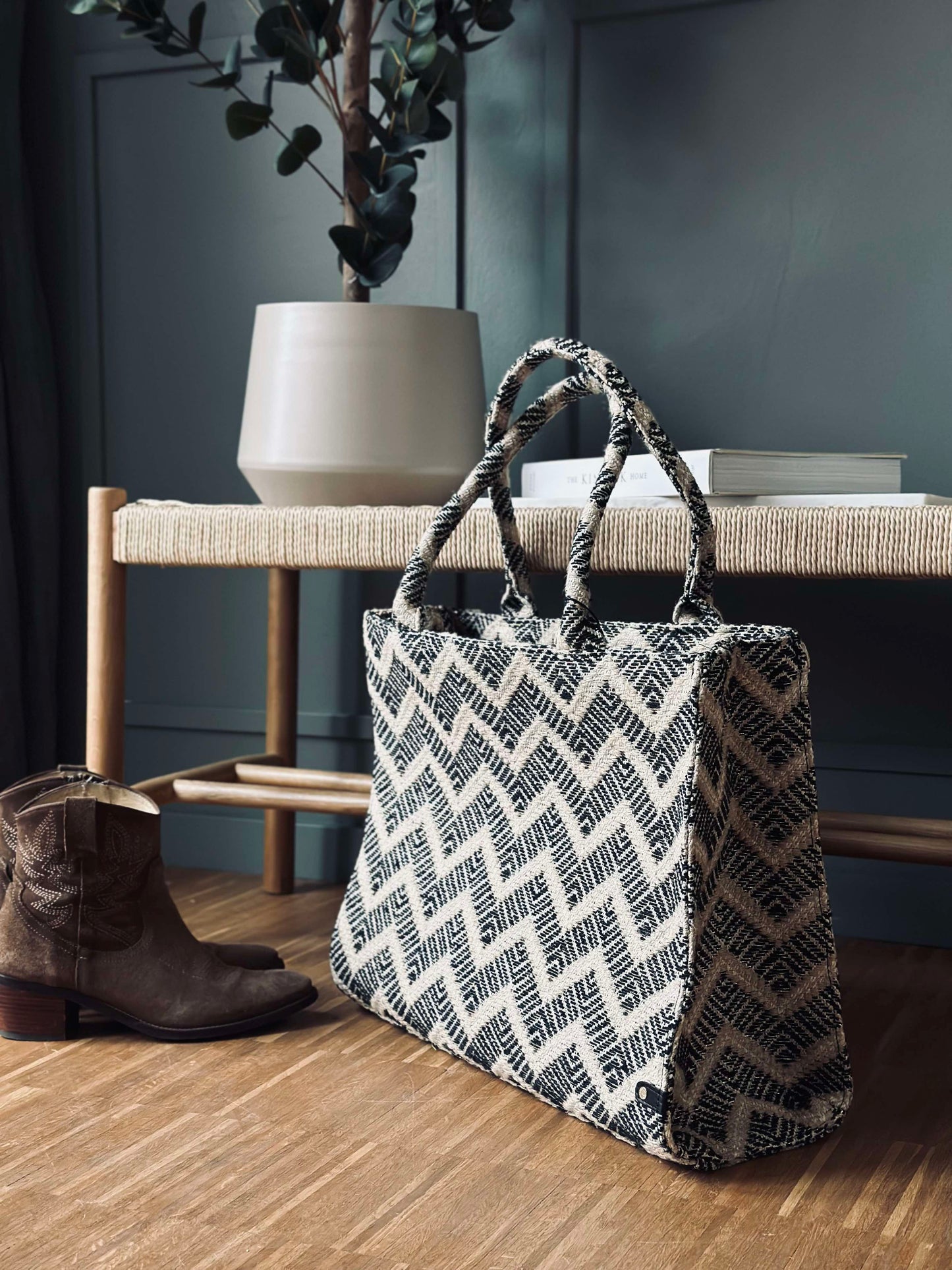 Shopper Julia - Black / Gold