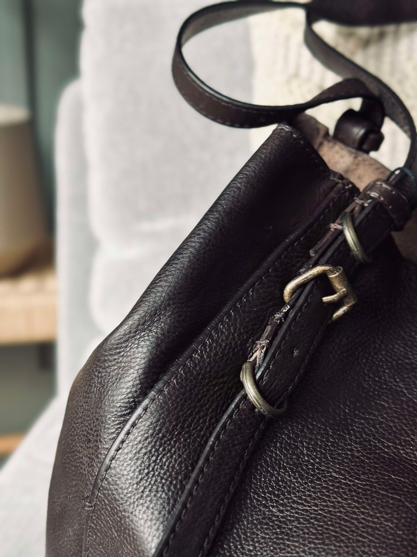 Skuldertaske - Dark brown