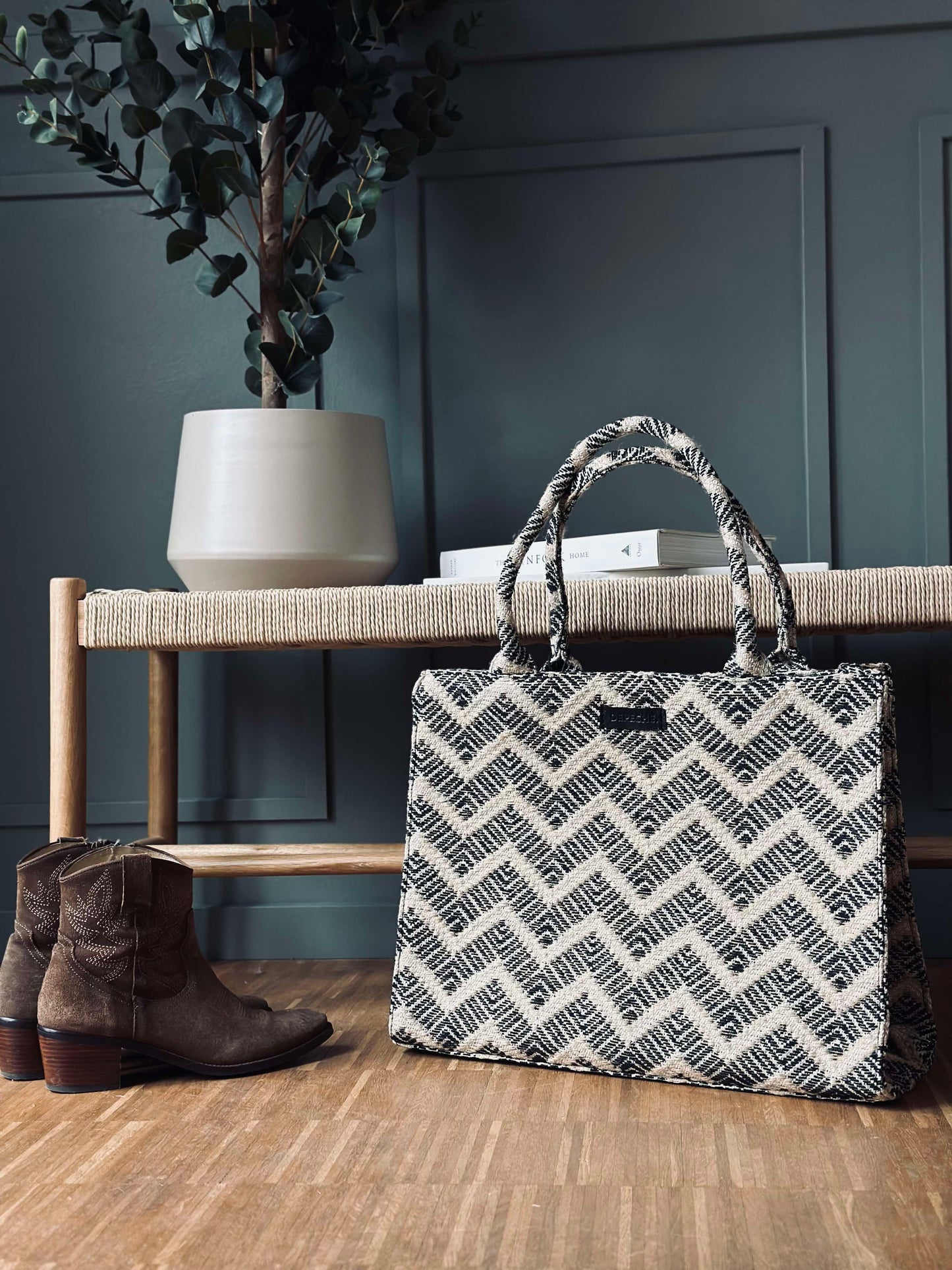 Shopper Julia - Black / Gold