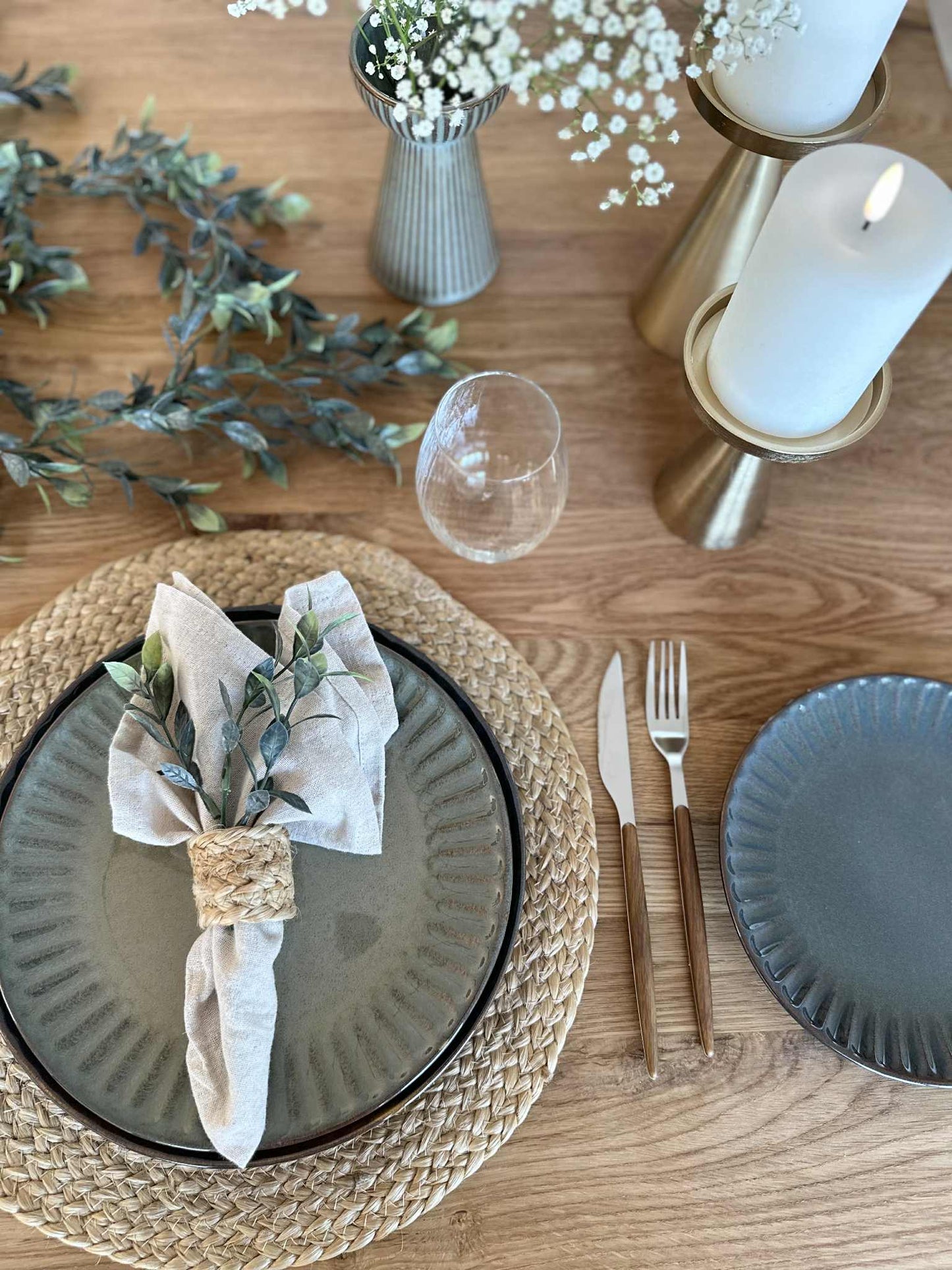 Tallerken VIGA Grå / brun - Flere størrelser