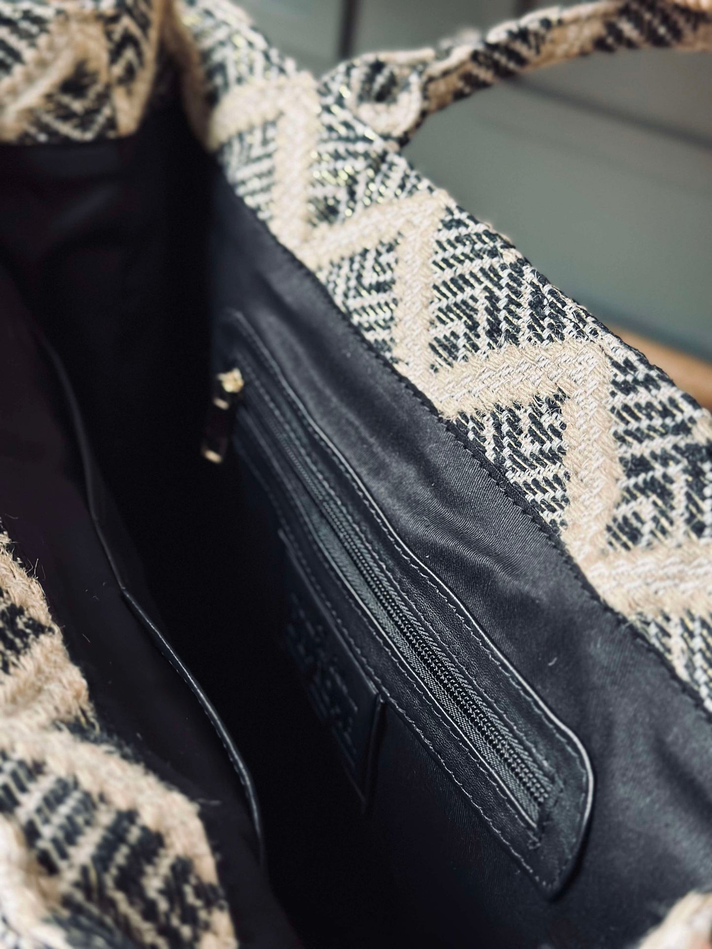Shopper Julia - Black / Gold