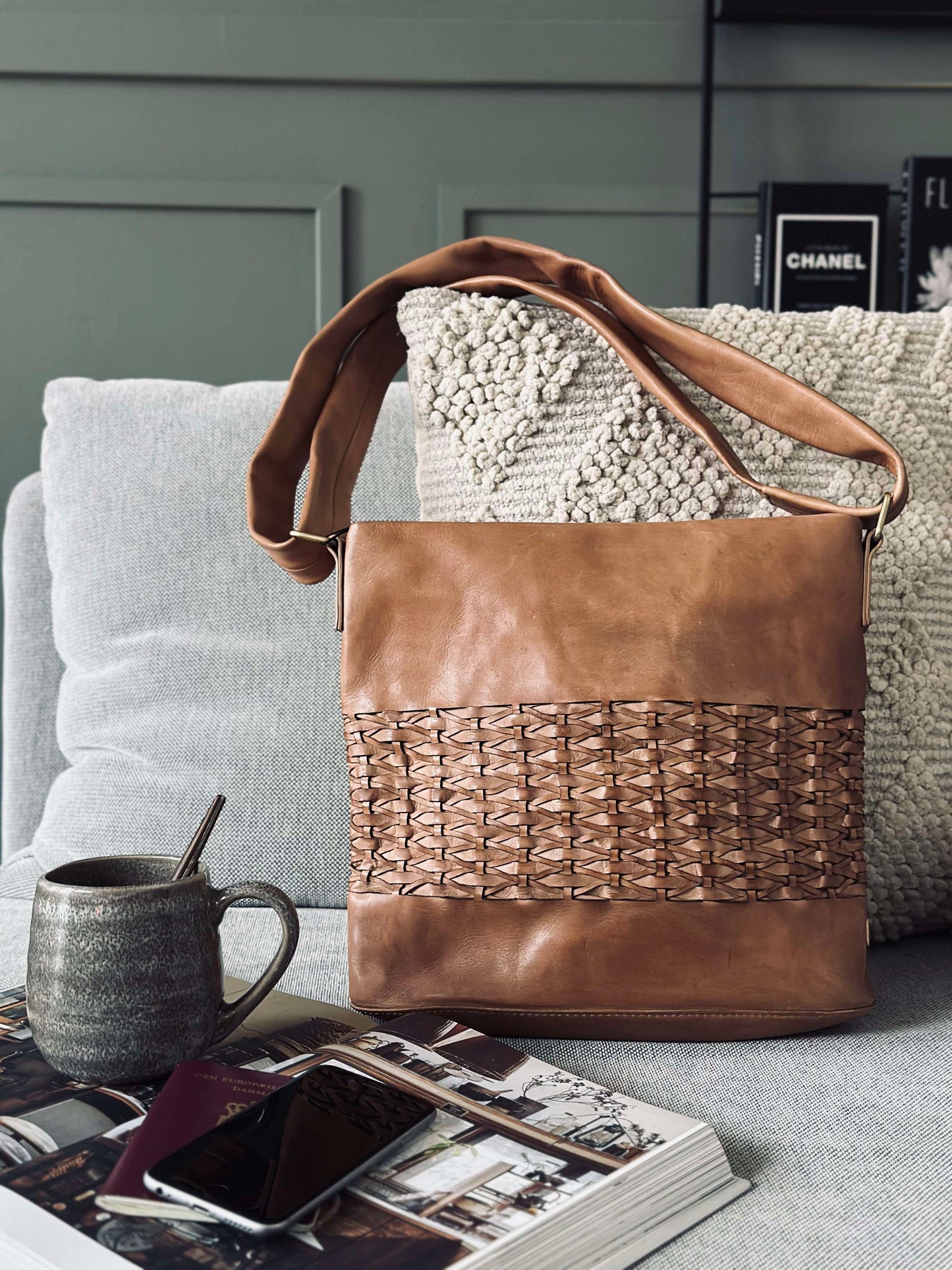 Shopper Lux Handmade - Camel