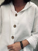 Cardigan i let vaflet bomuld - White