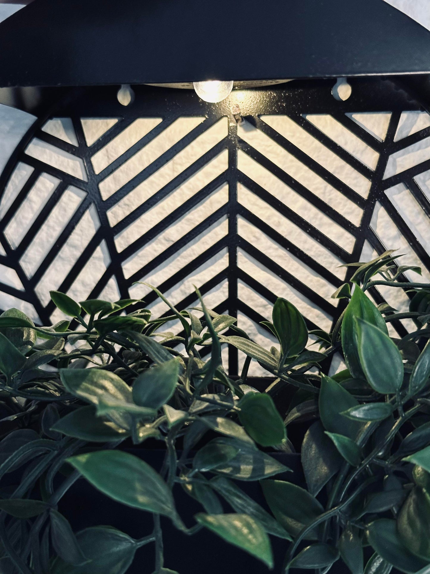 Væghængt potte m.Solar