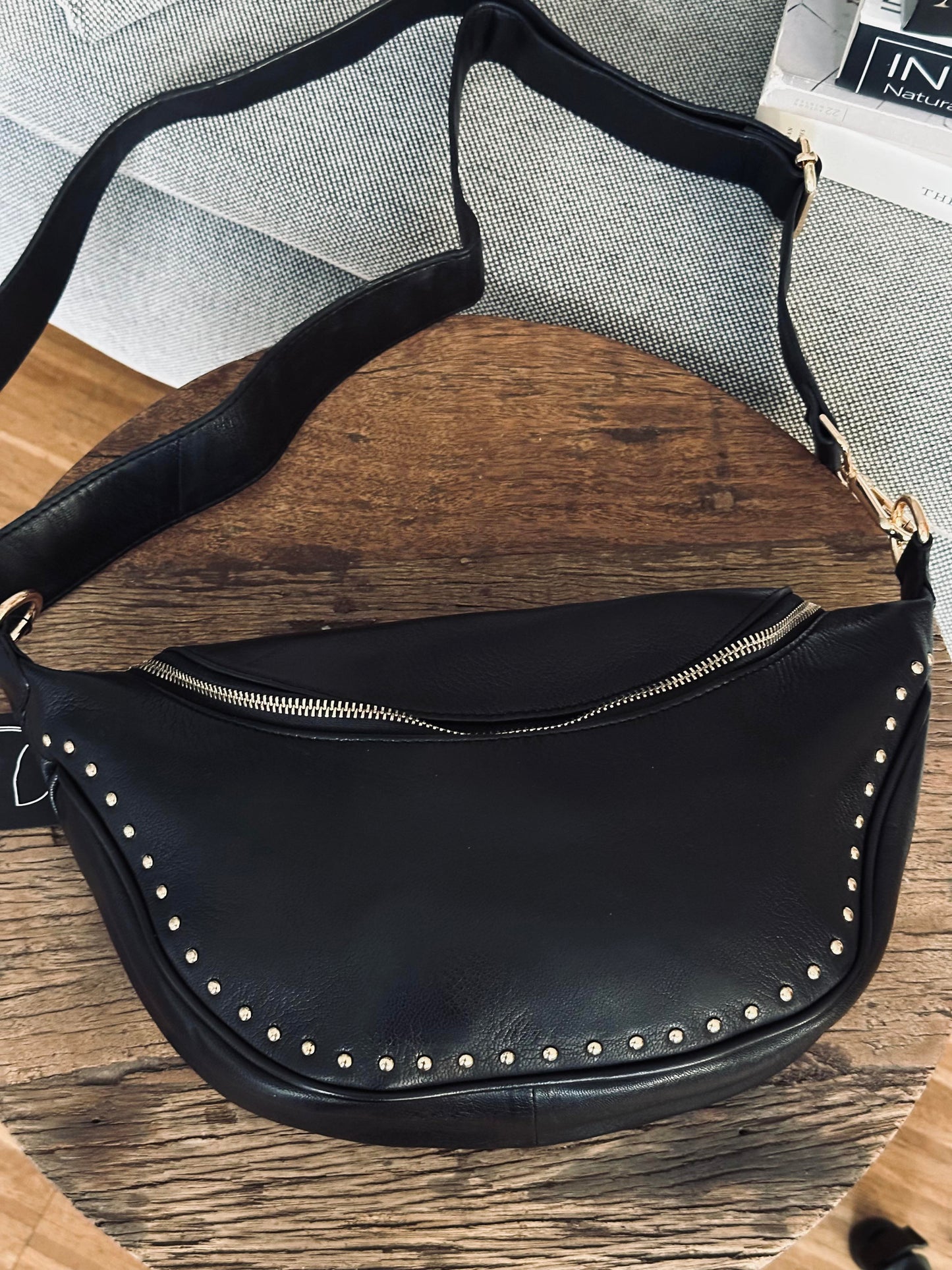 Bumbag IRIS - Black / Gold