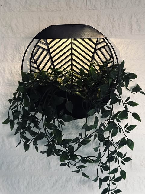 Væghængt potte m.Solar