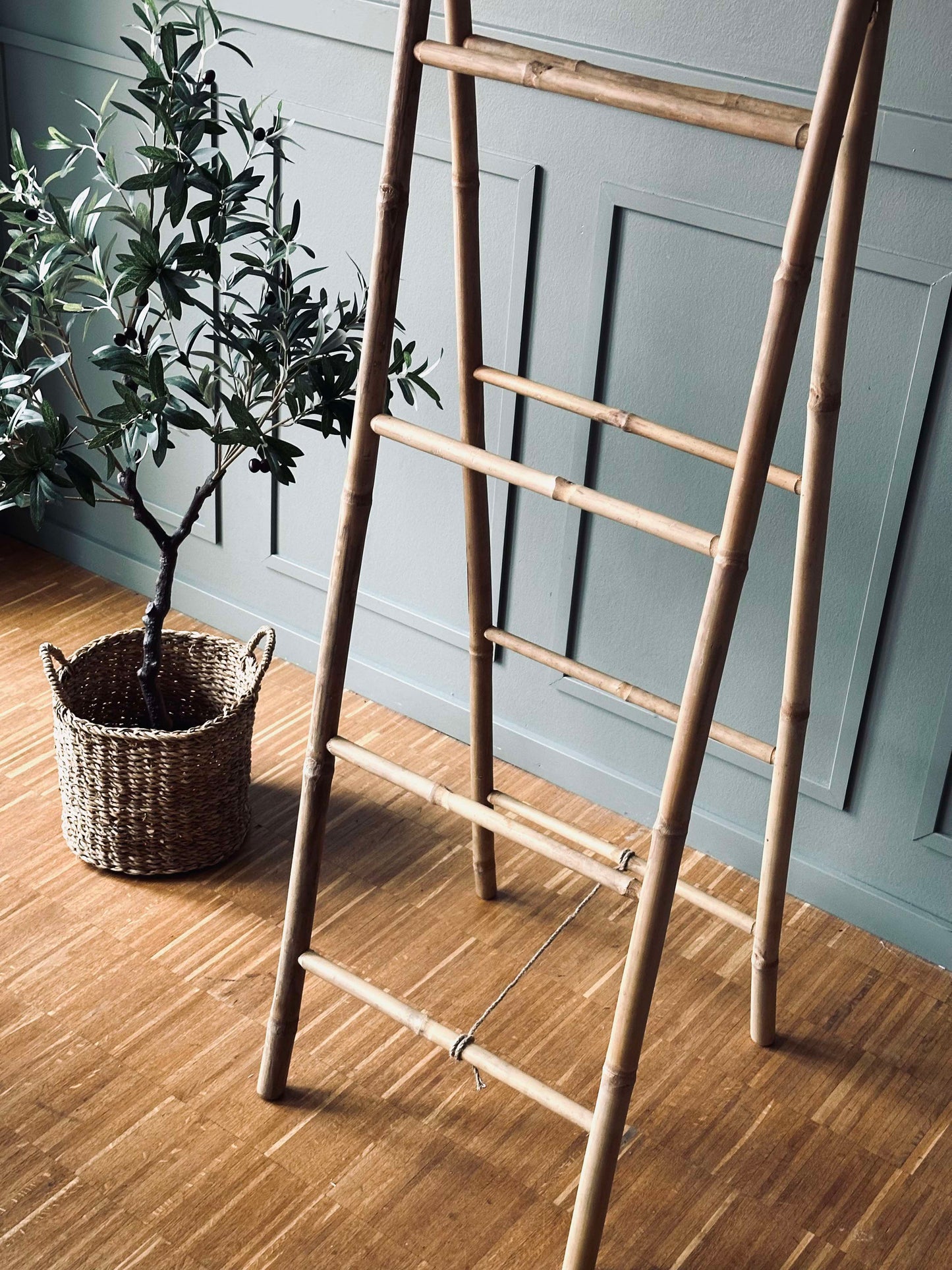 Dobbelt stige i bambus