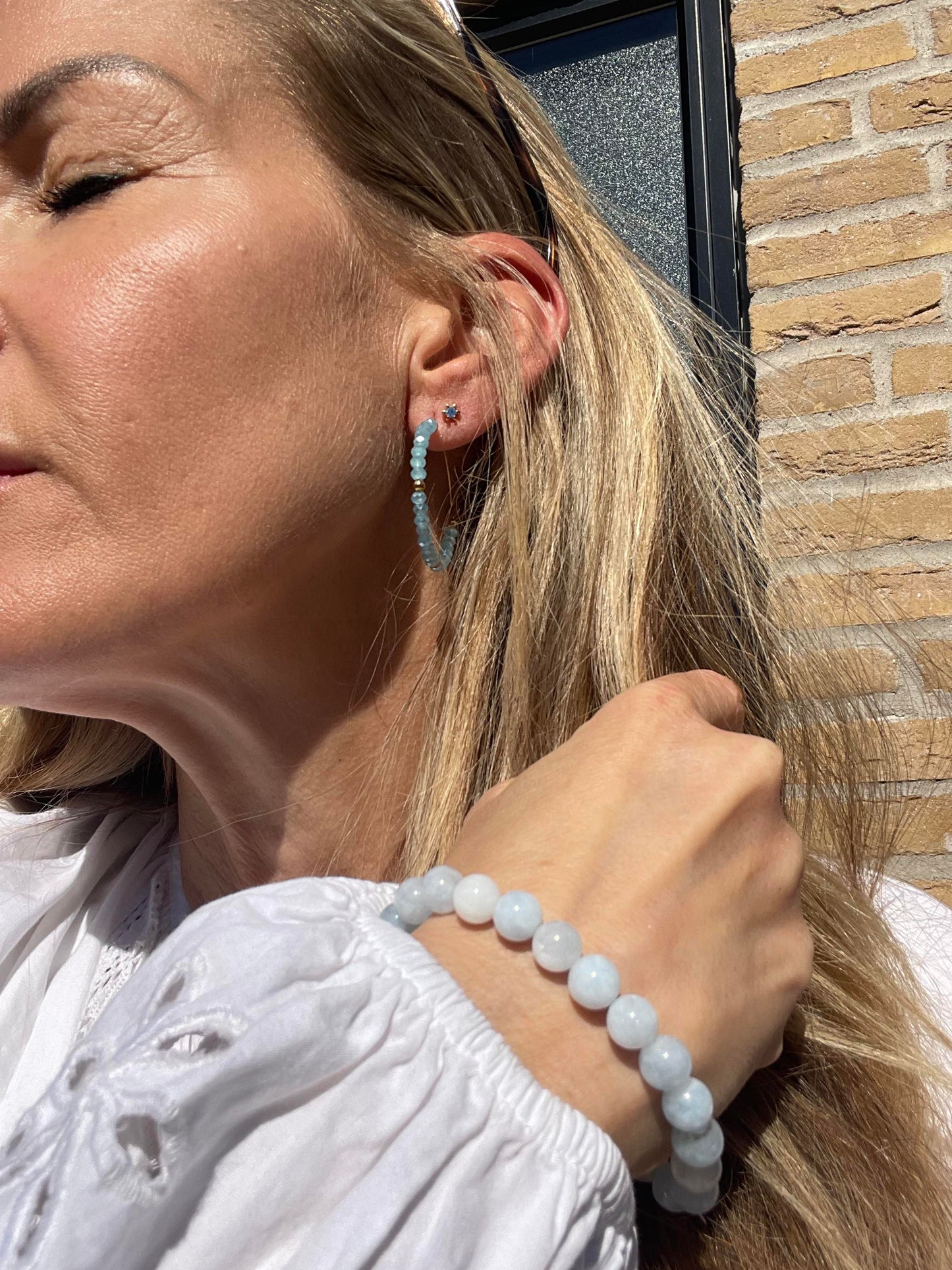 Armbånd Mary Ice blue