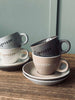 Kop m. underkop Espresso 100 ml. - 4 stk