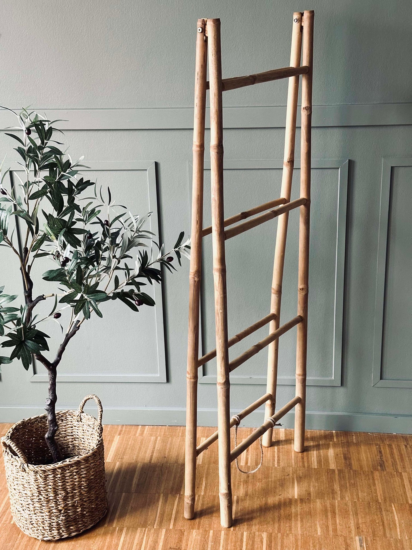 Dobbelt stige i bambus