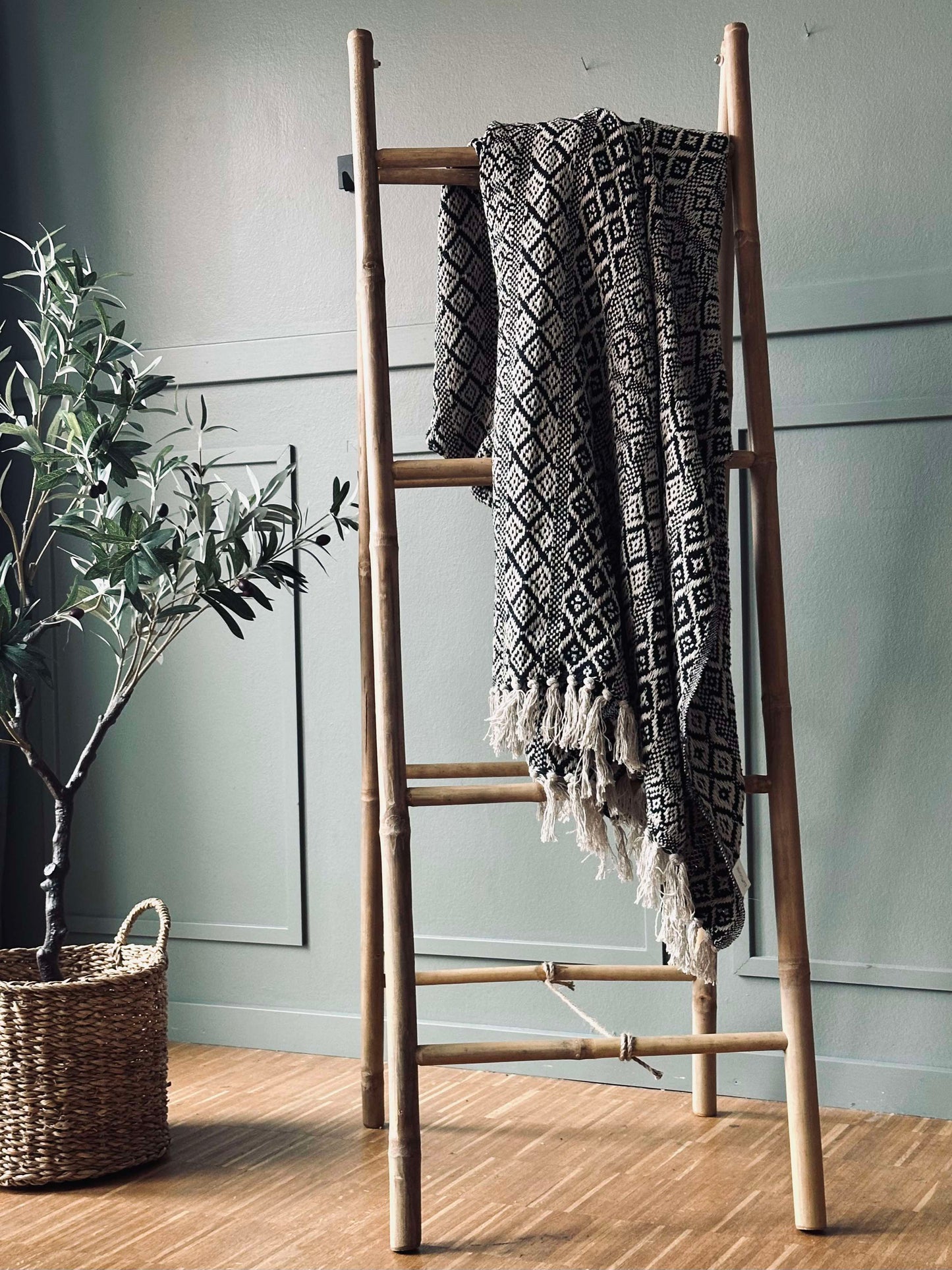 Dobbelt stige i bambus