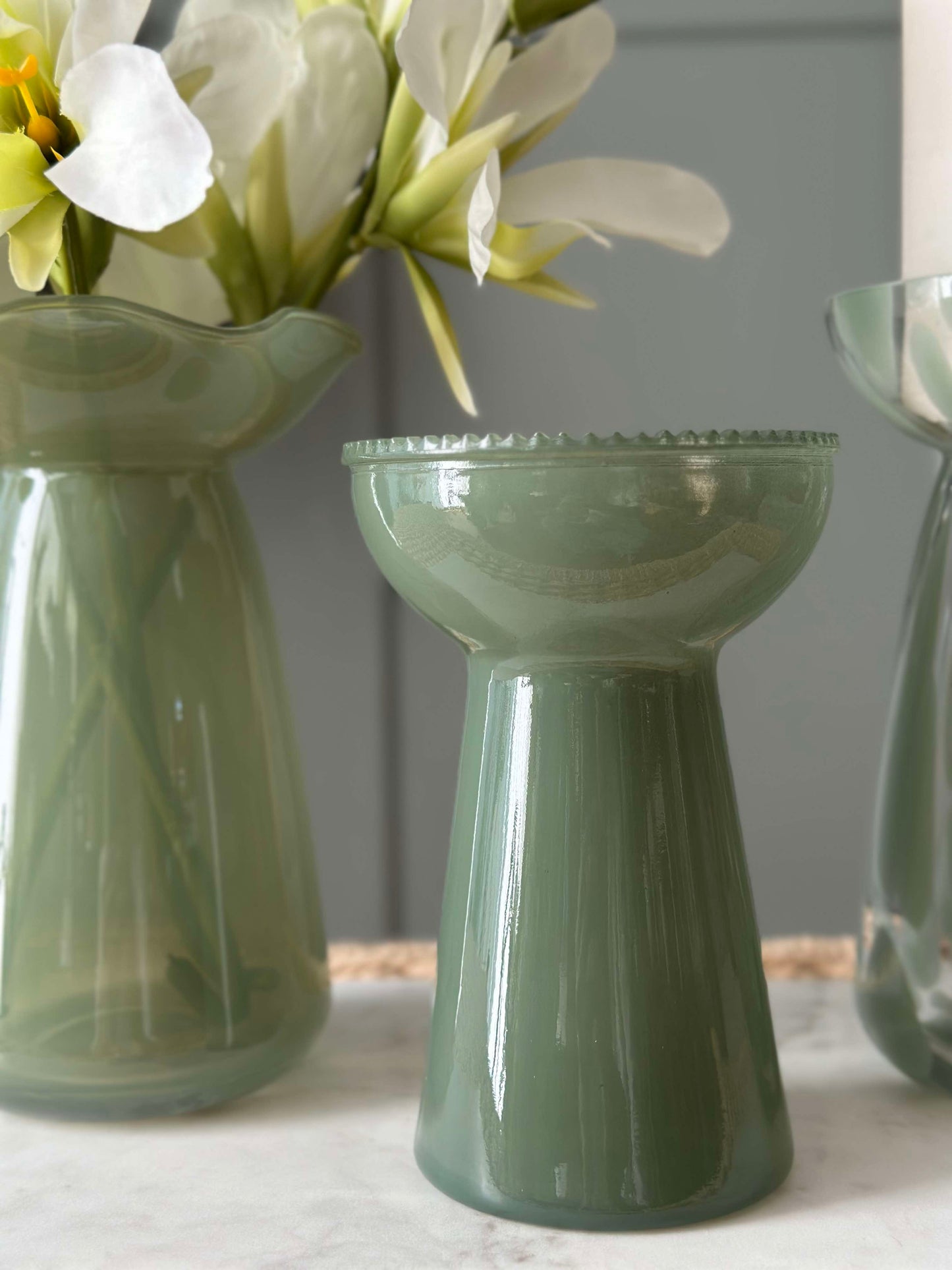 Hyacintvase Lara - Grøn