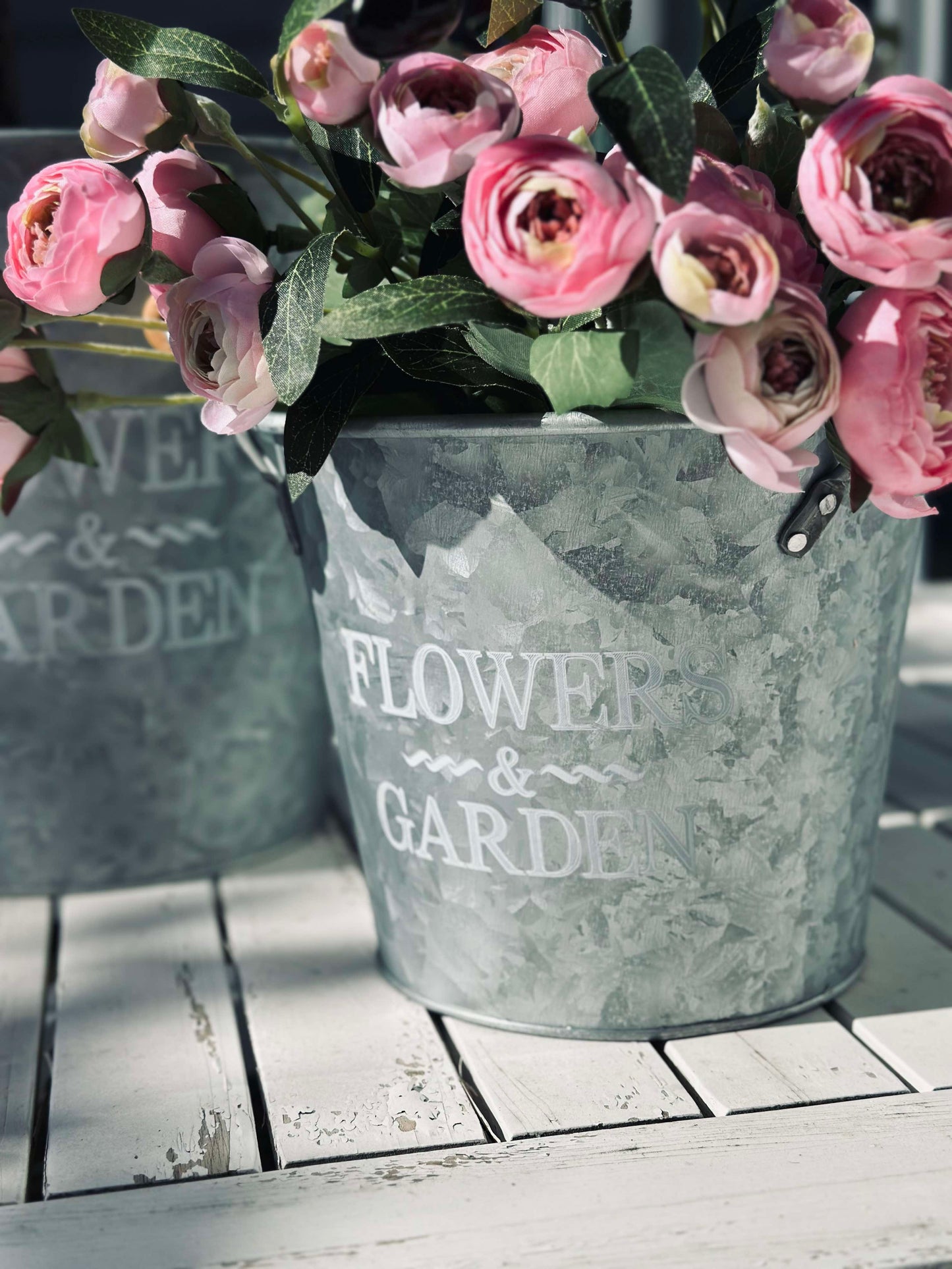 Plantespand - Zink small