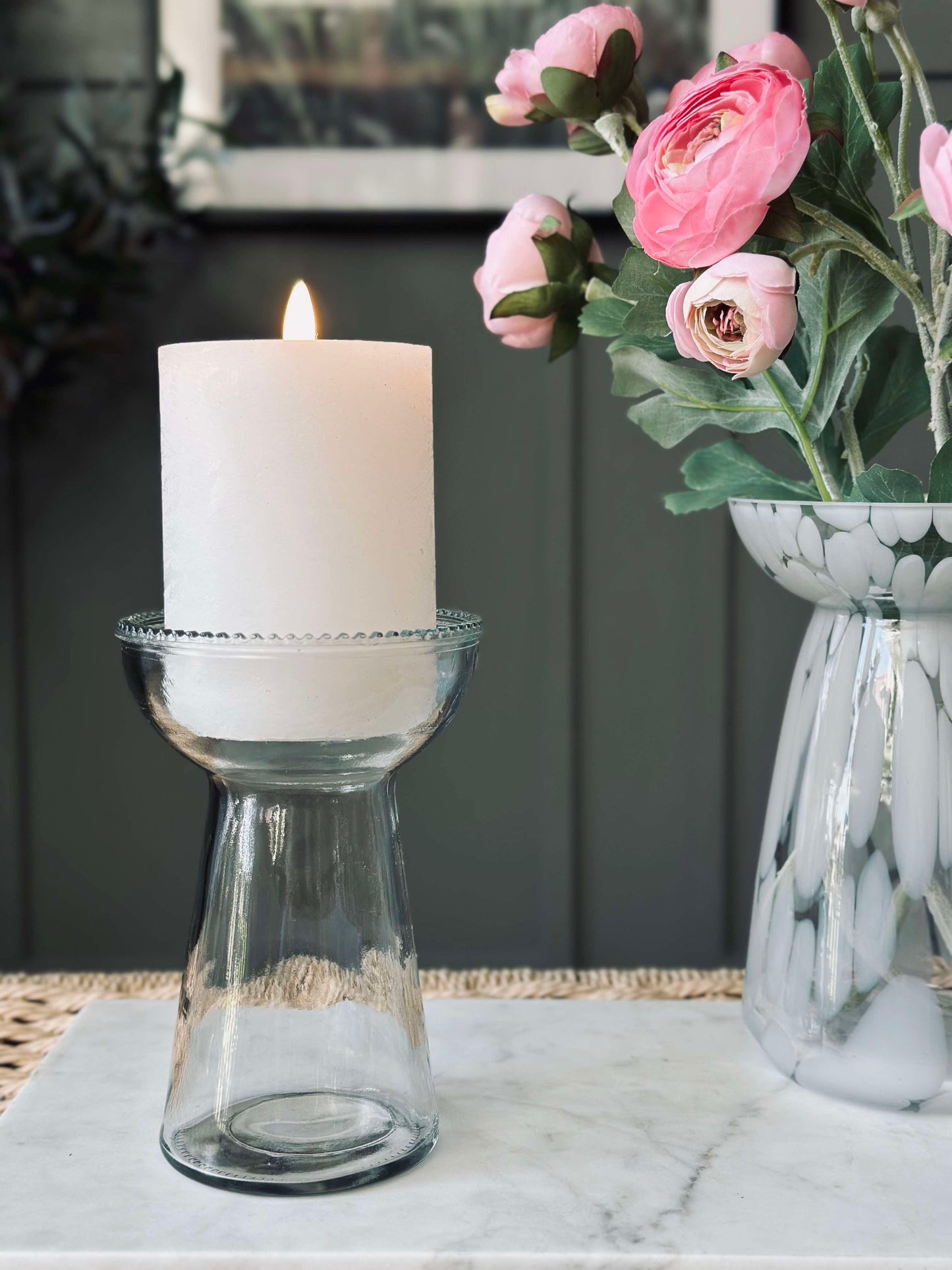 Hyacintvase LARA - Klar