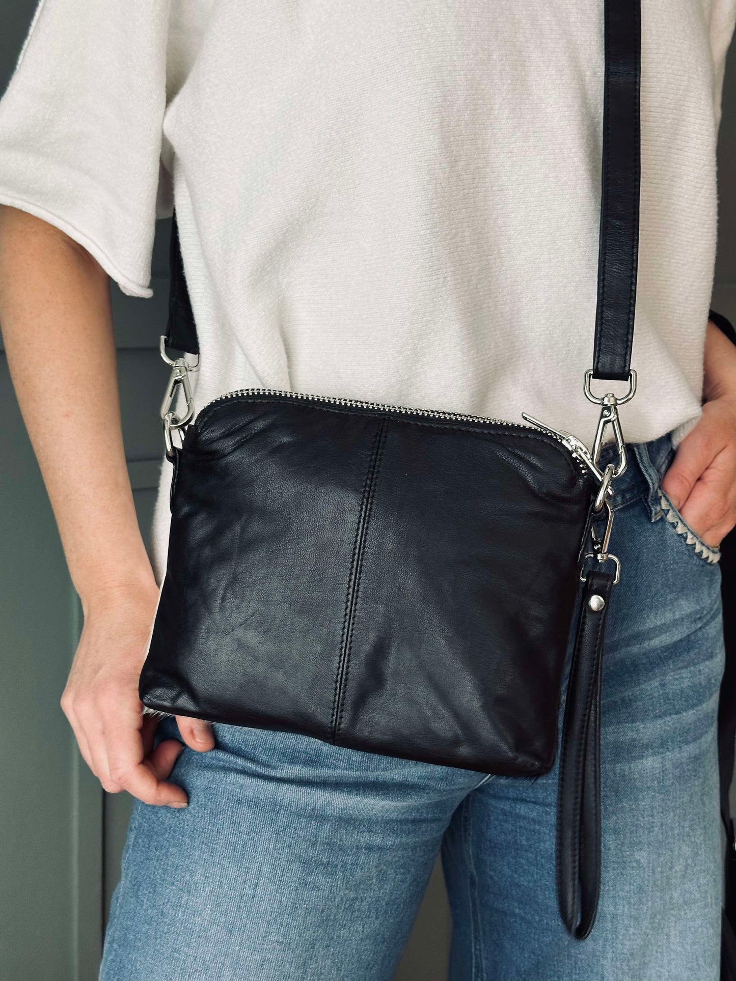 Crossbody clutch ALICE - COW
