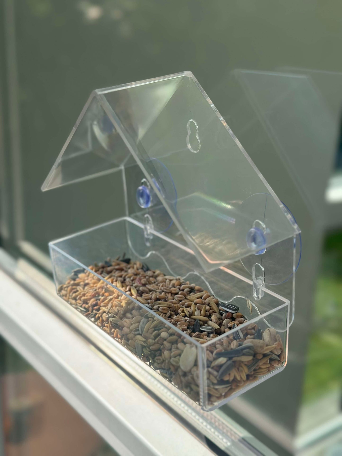 Fugle foderhus m. Sugekop