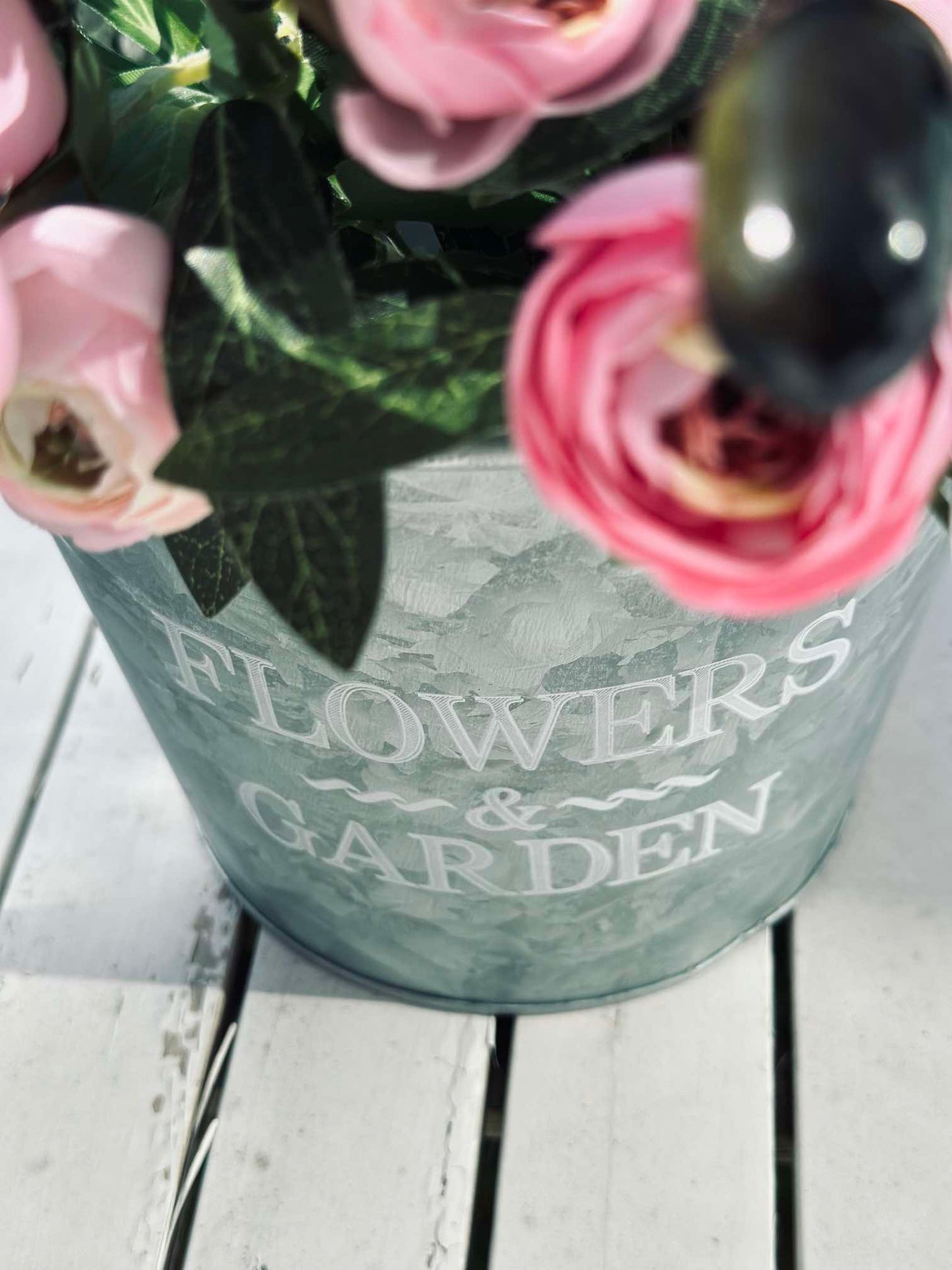 Plantespand - Zink small