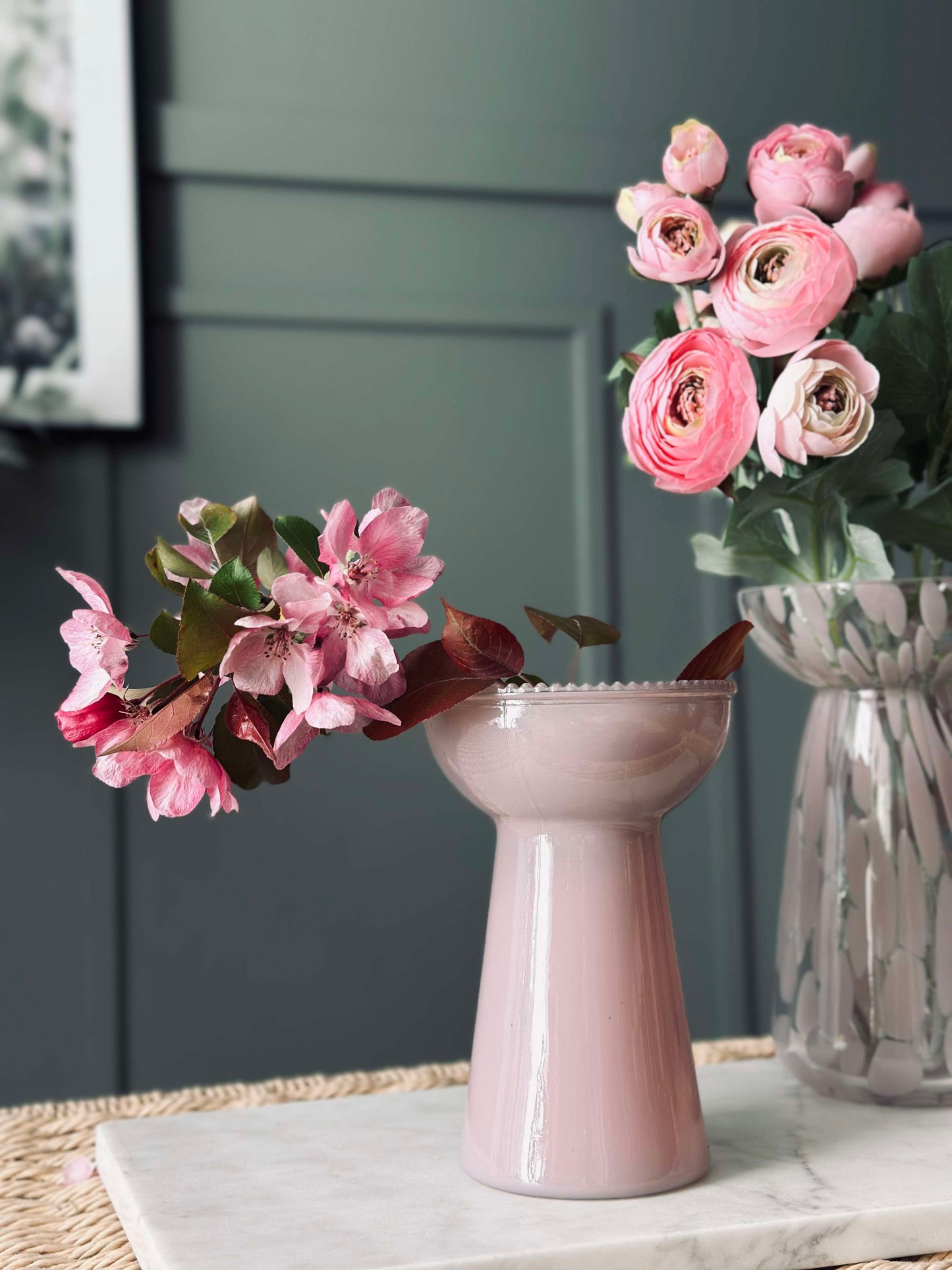 Hyacintvase Lara - Rosa