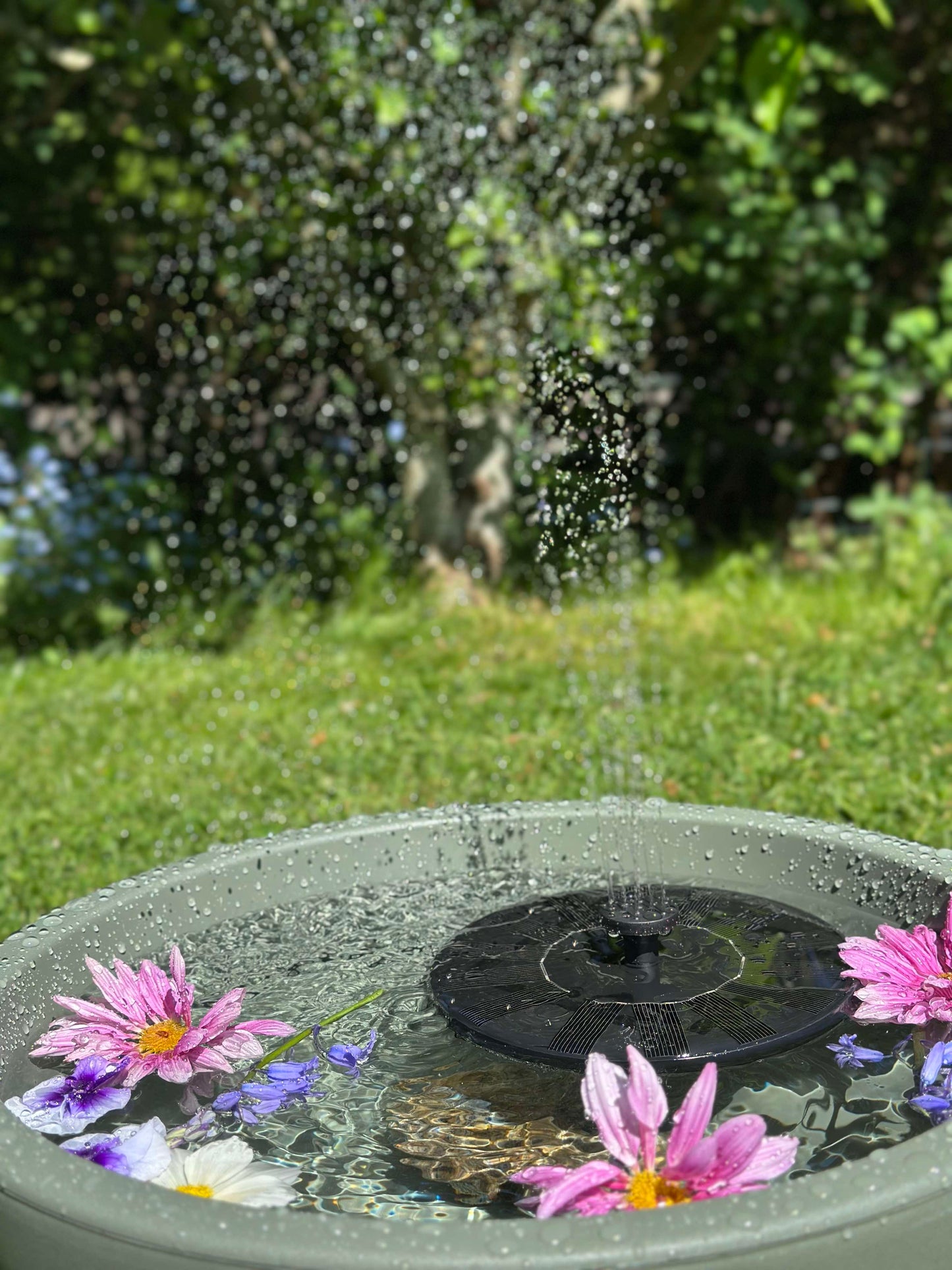 Spejlbassin / Skål dia 40cm - Recycling Grøn