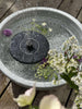 Spejlbassin i recycling plast - Stone grey