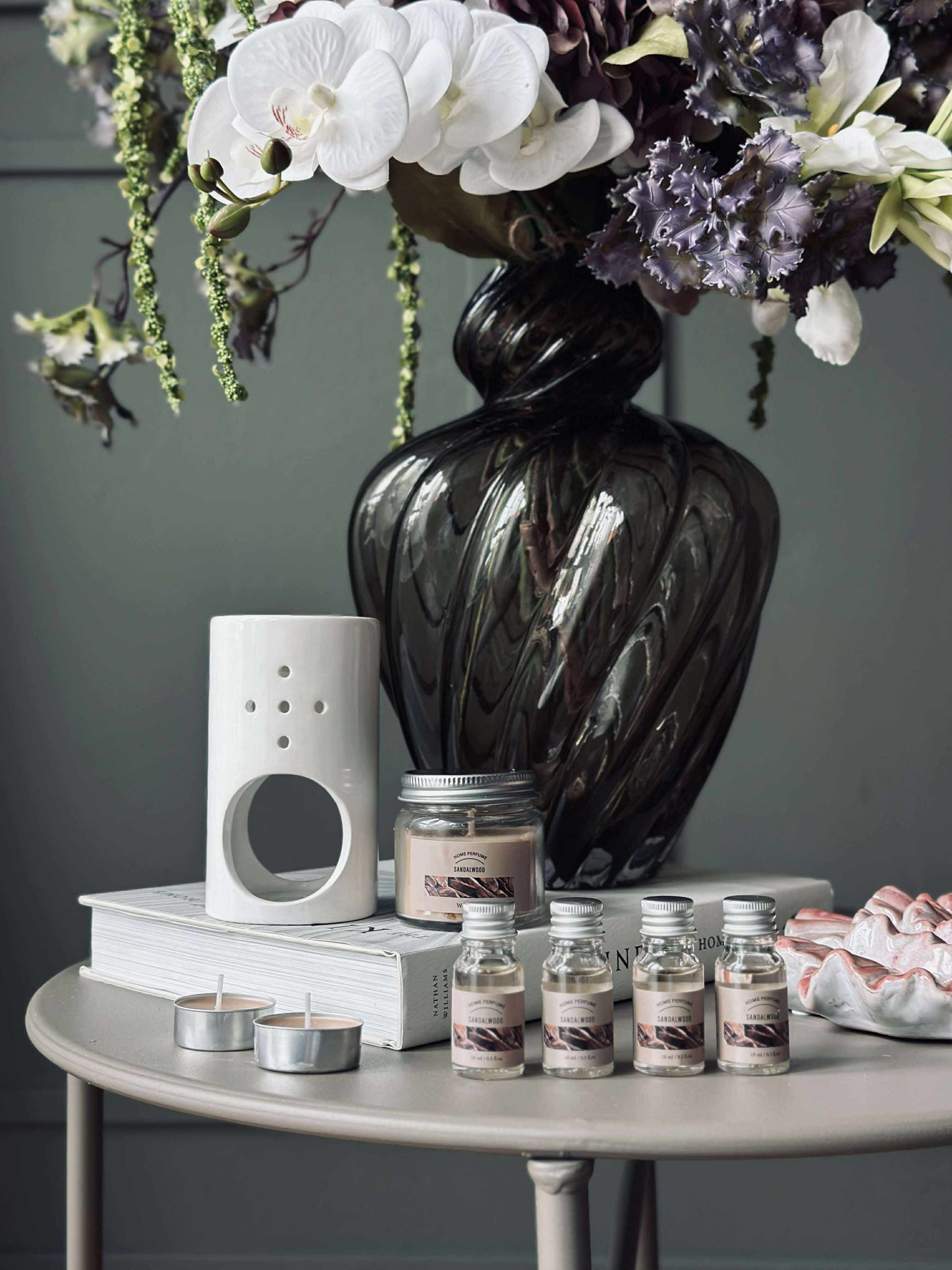 Aroma sæt - 8 dele Sandalwood
