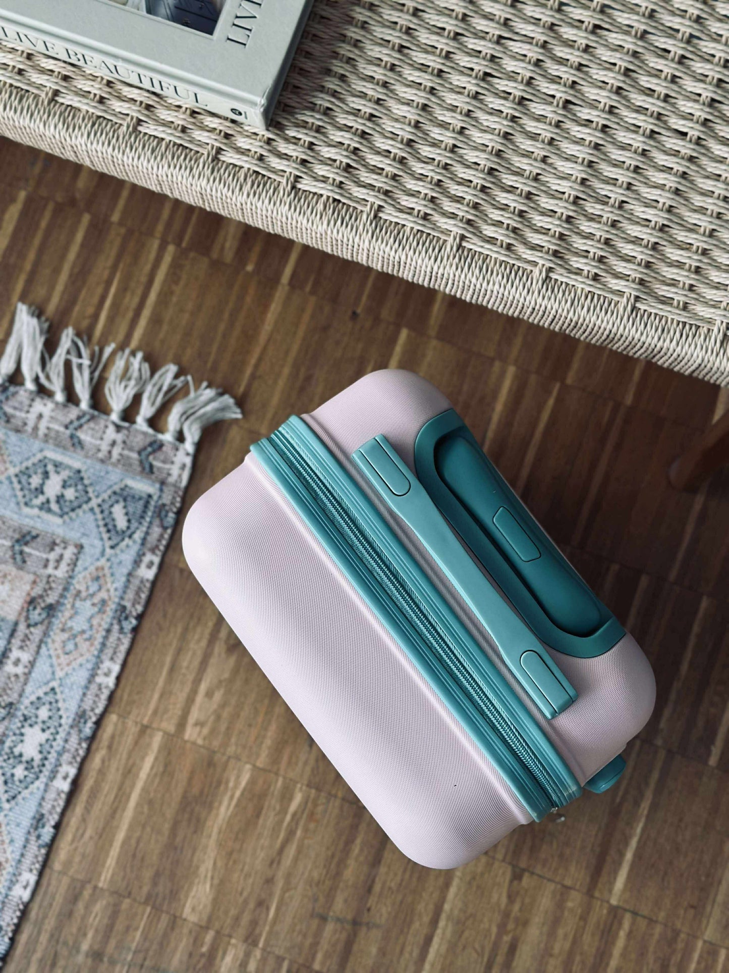 Trolley Kuffert - ROSE / MINT