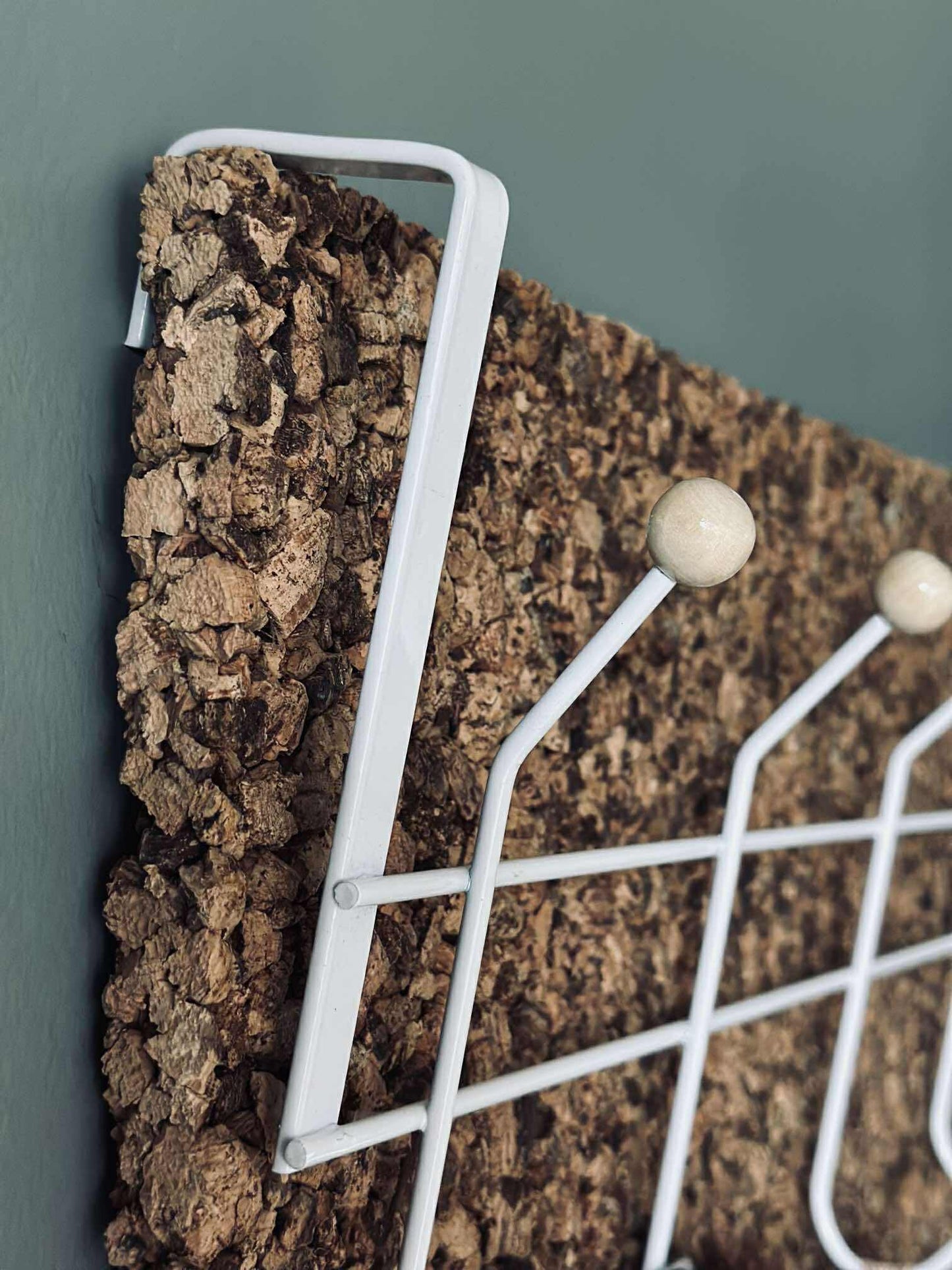 Knagerække til dør - white