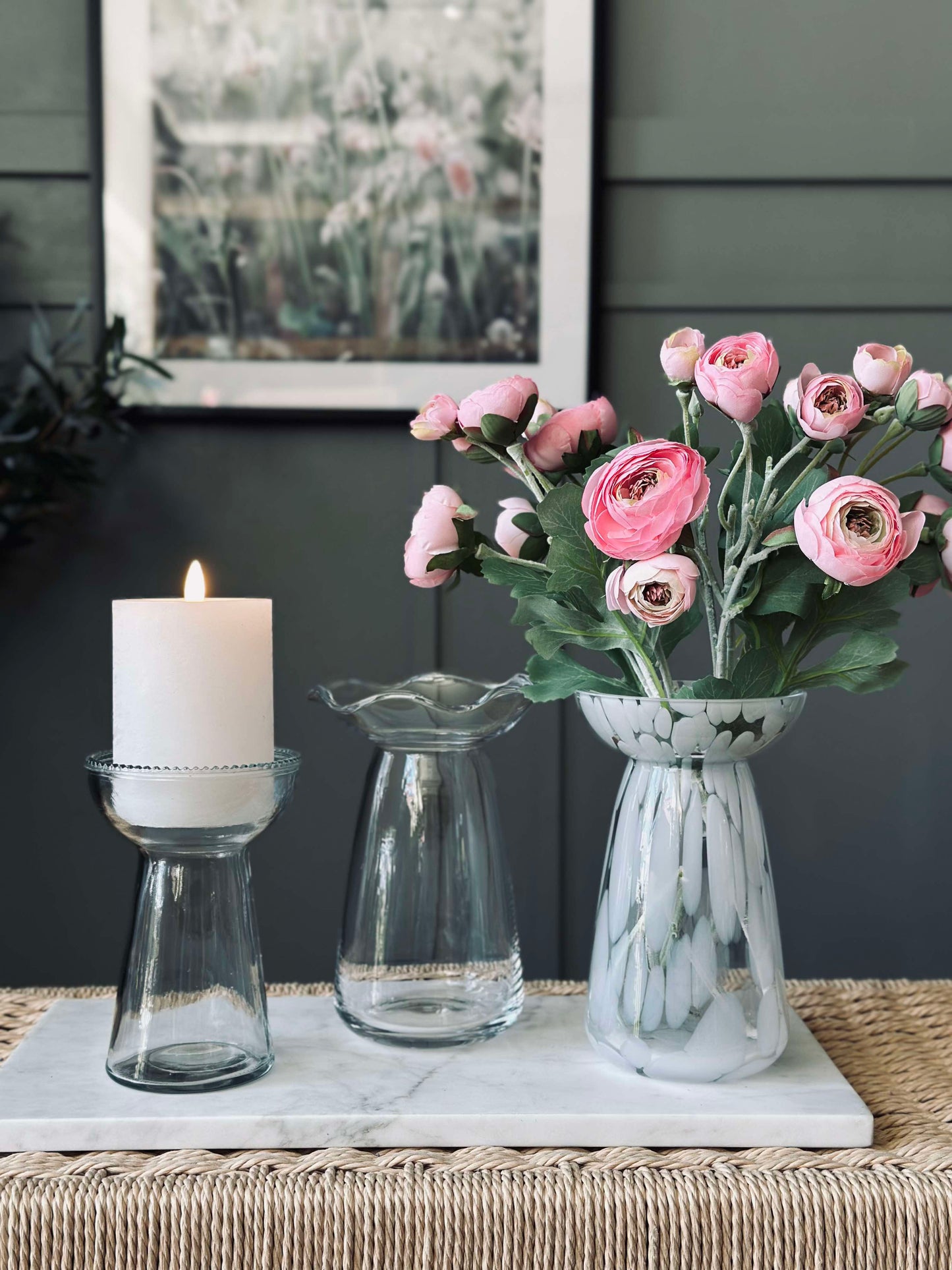 Hyacintvase Milla - Hvid